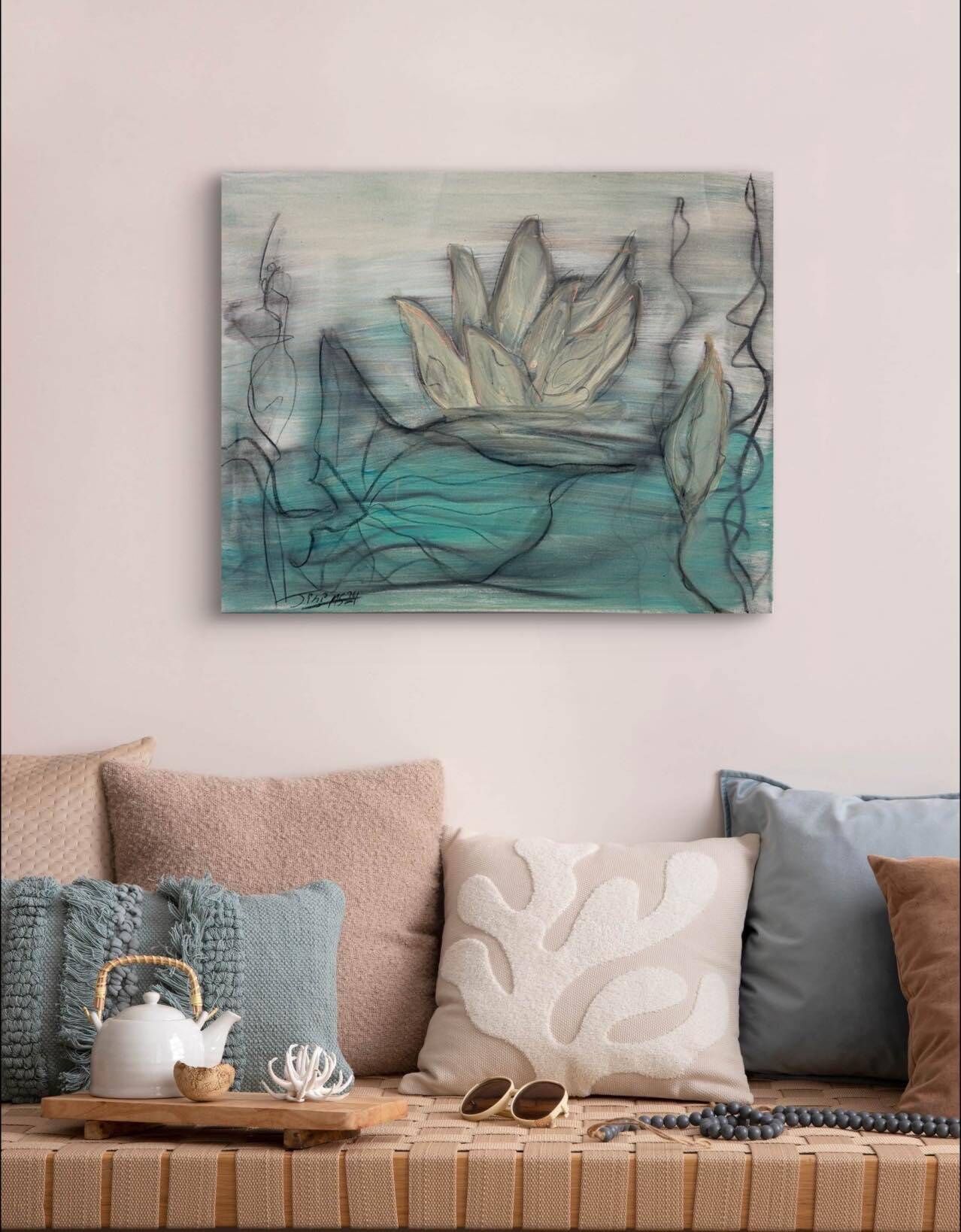 Last Waterlilies in the goldenSummer 1 - Martina  Schepperle  1