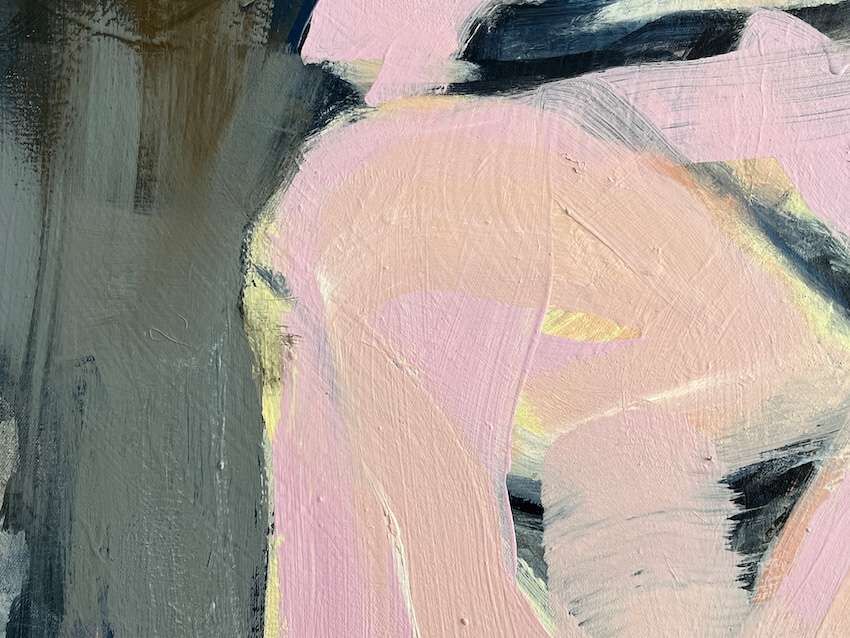 Her Stockings, Her Eyes - after Courbet - Anja Edelmann 4