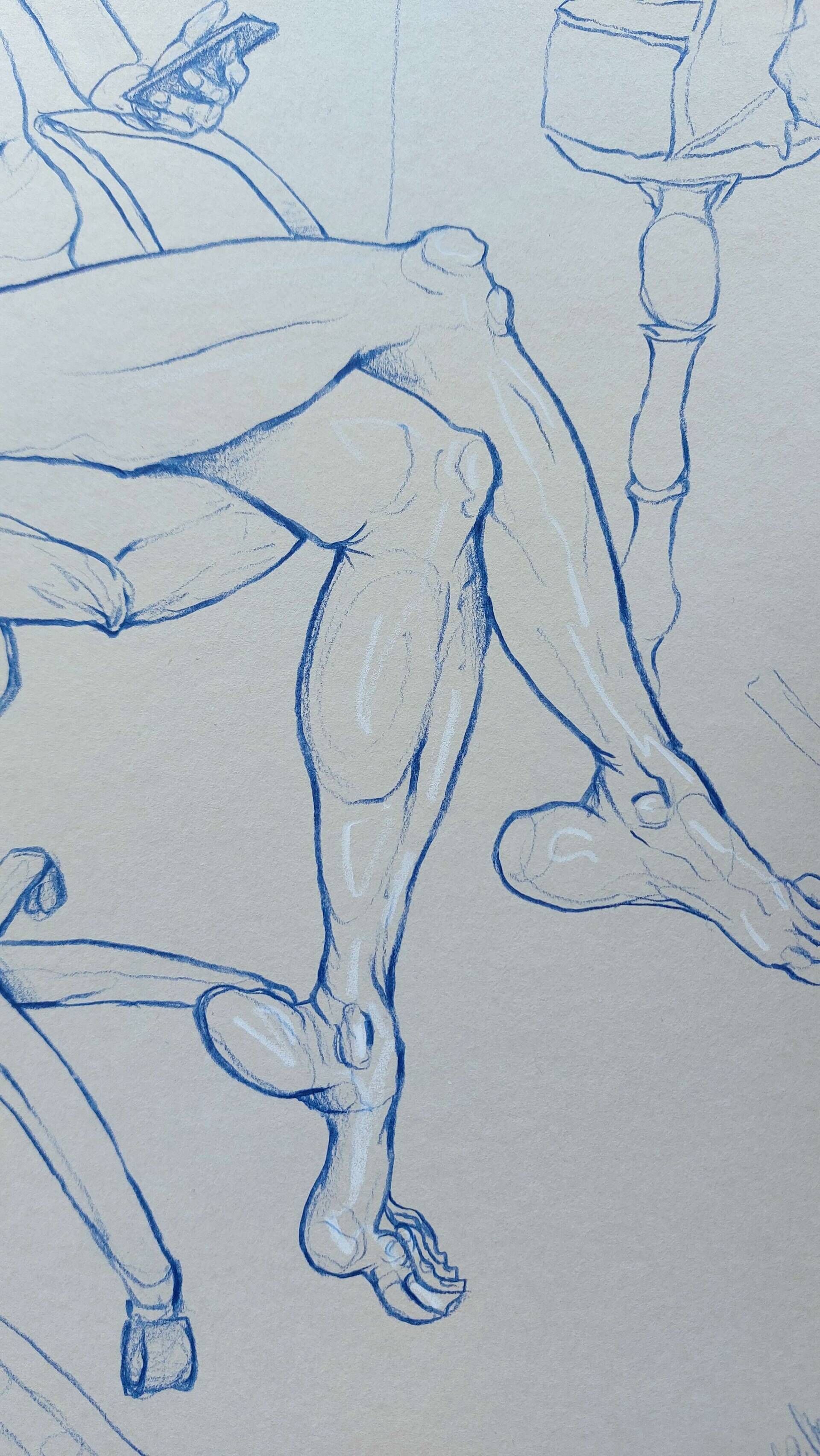 Weiblicher Akt im Wohnzimmer - Alexander Straub 4