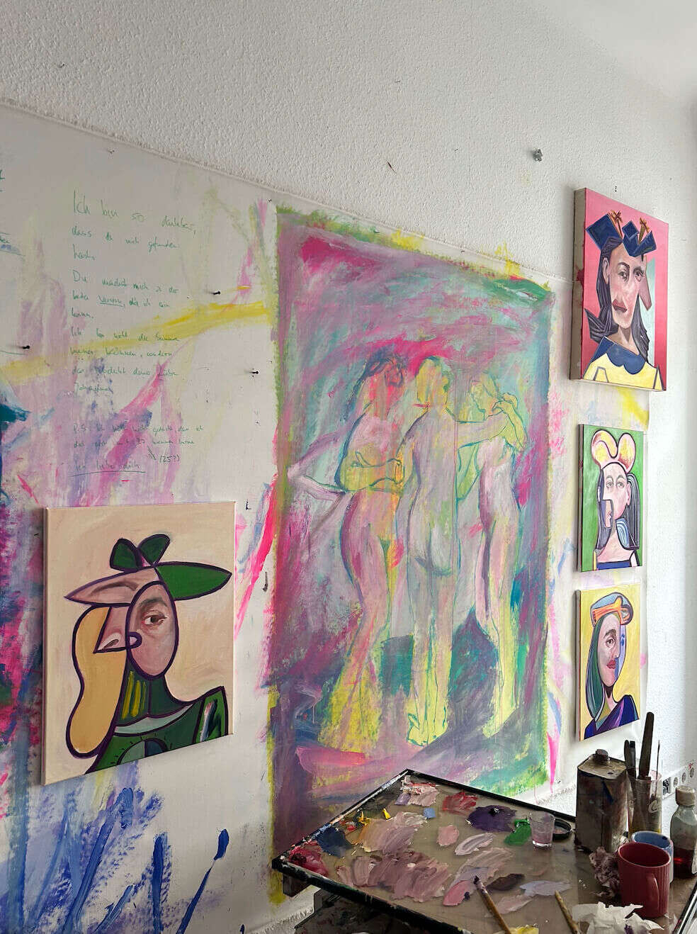 Critical Deconstruction of the Muse after Picasso I - Leonel Perez 1