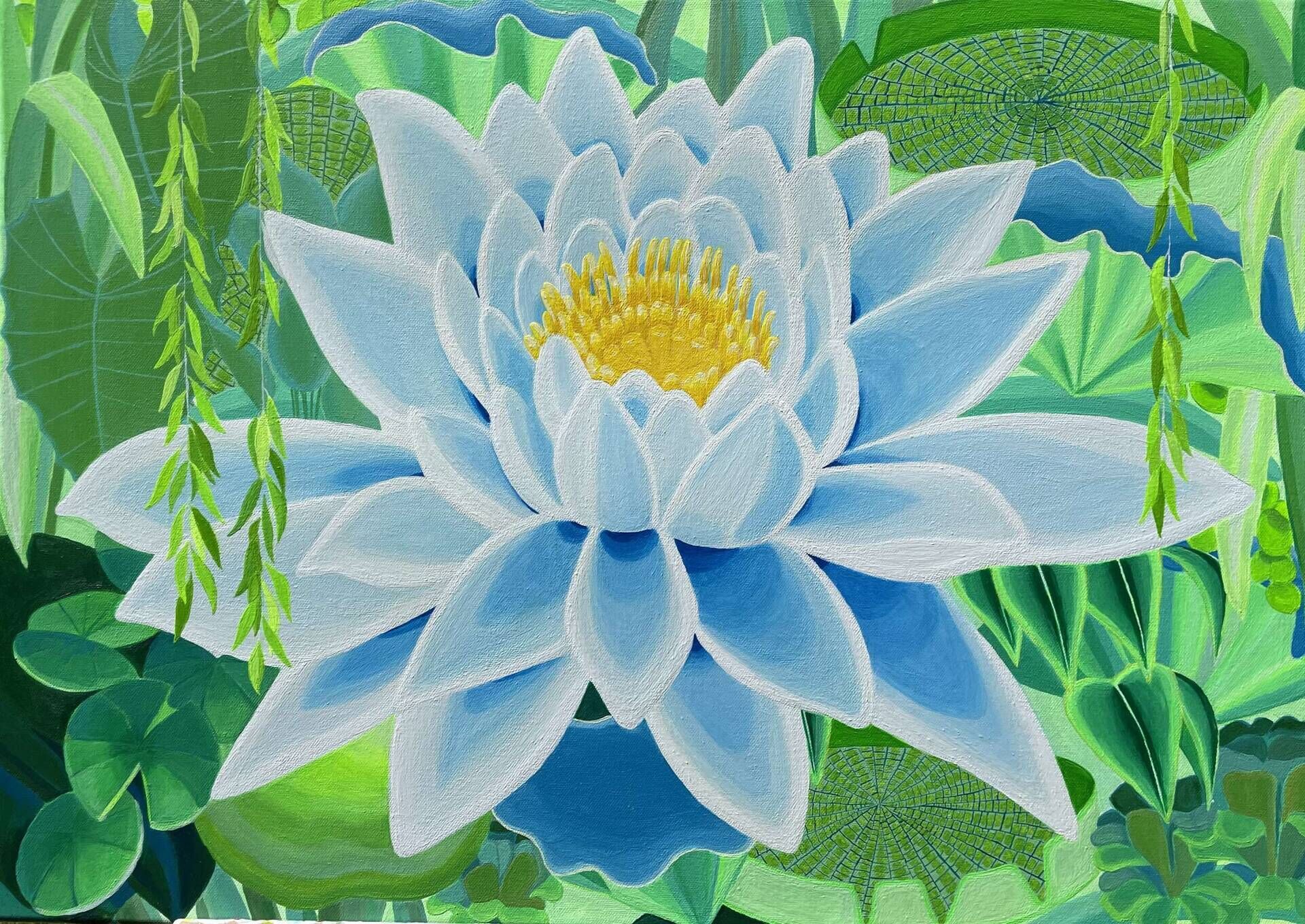 Blauer Lotus - Delja Wilfert 1