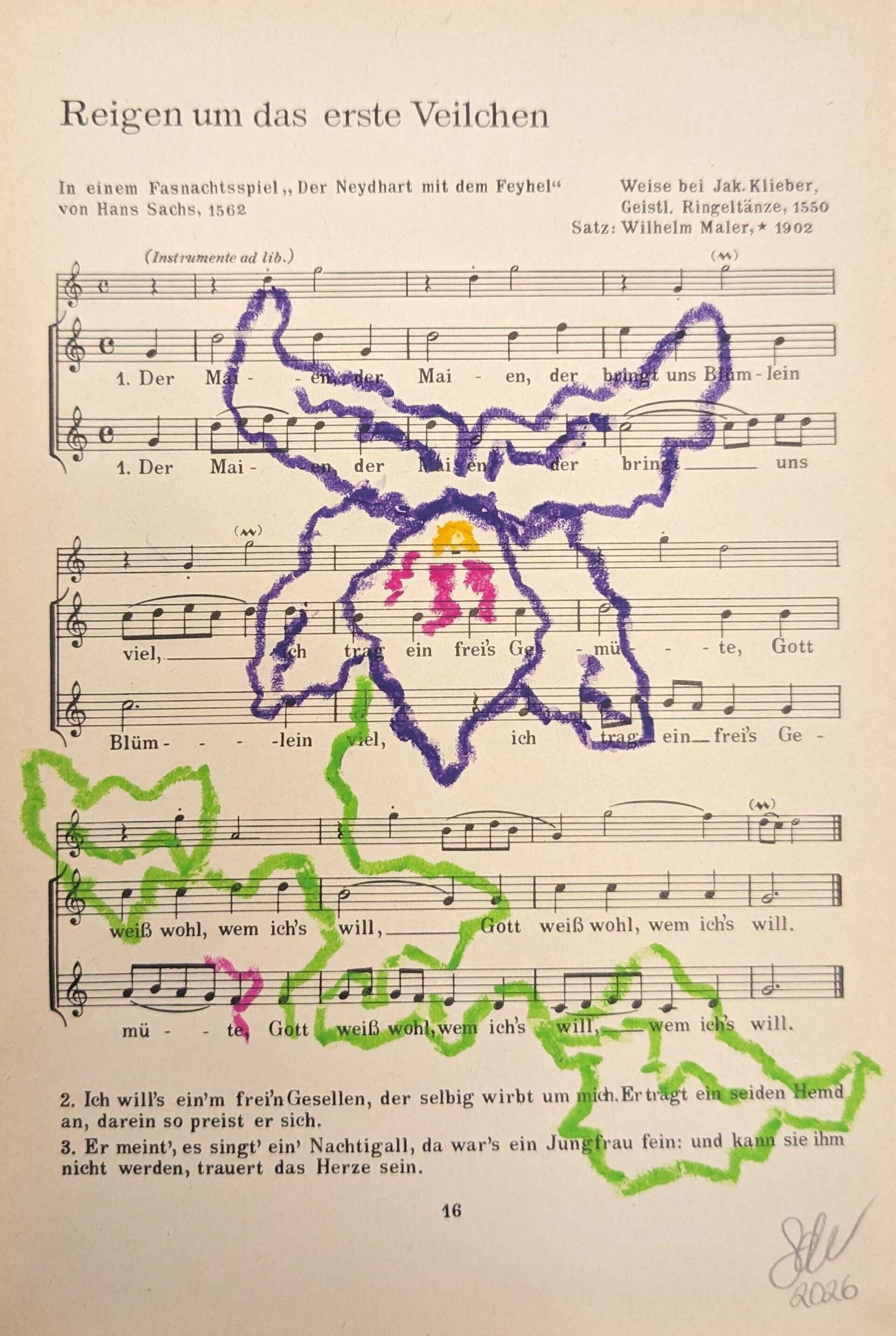Reigen um das erste Veilchen - Sabrina de Nys 3