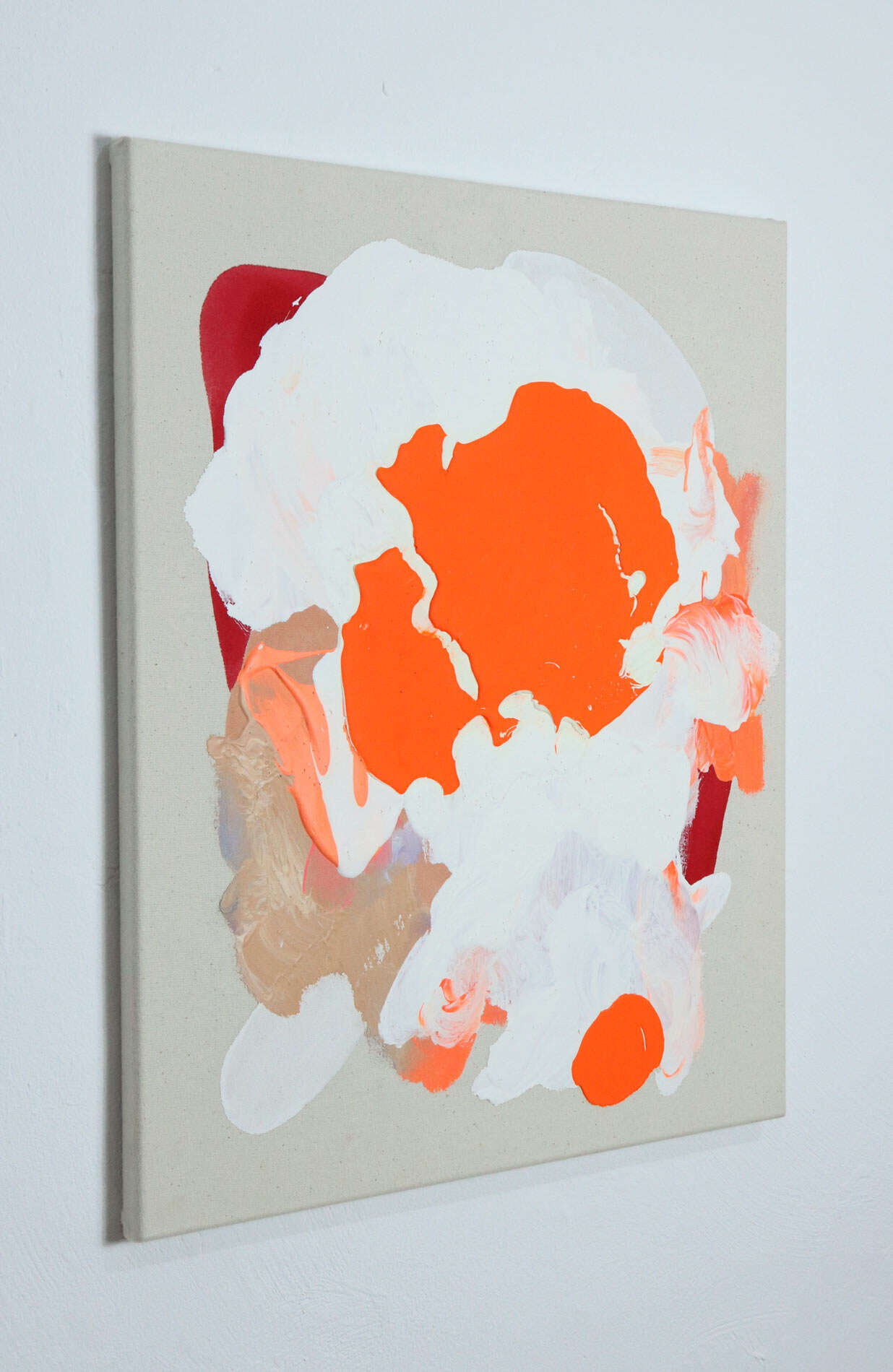 Fließend Orange Weiss - Jana Gruszeninks 7