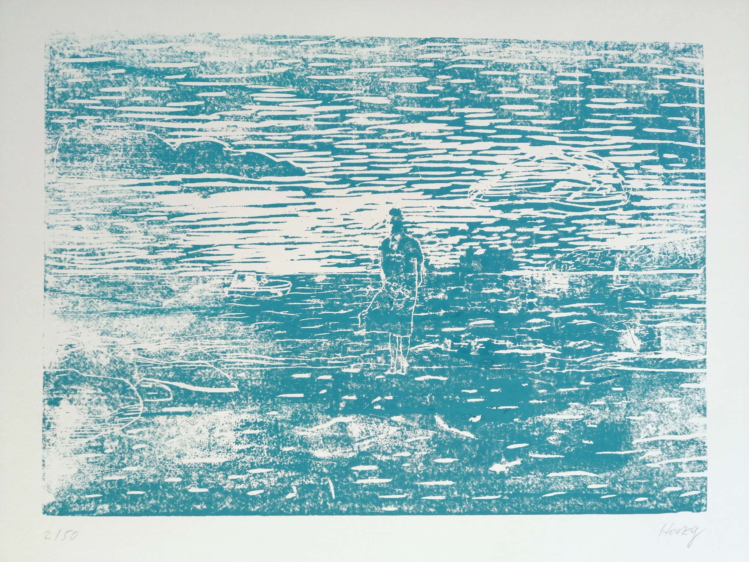 Frau am Meer - Christian Herzig 1