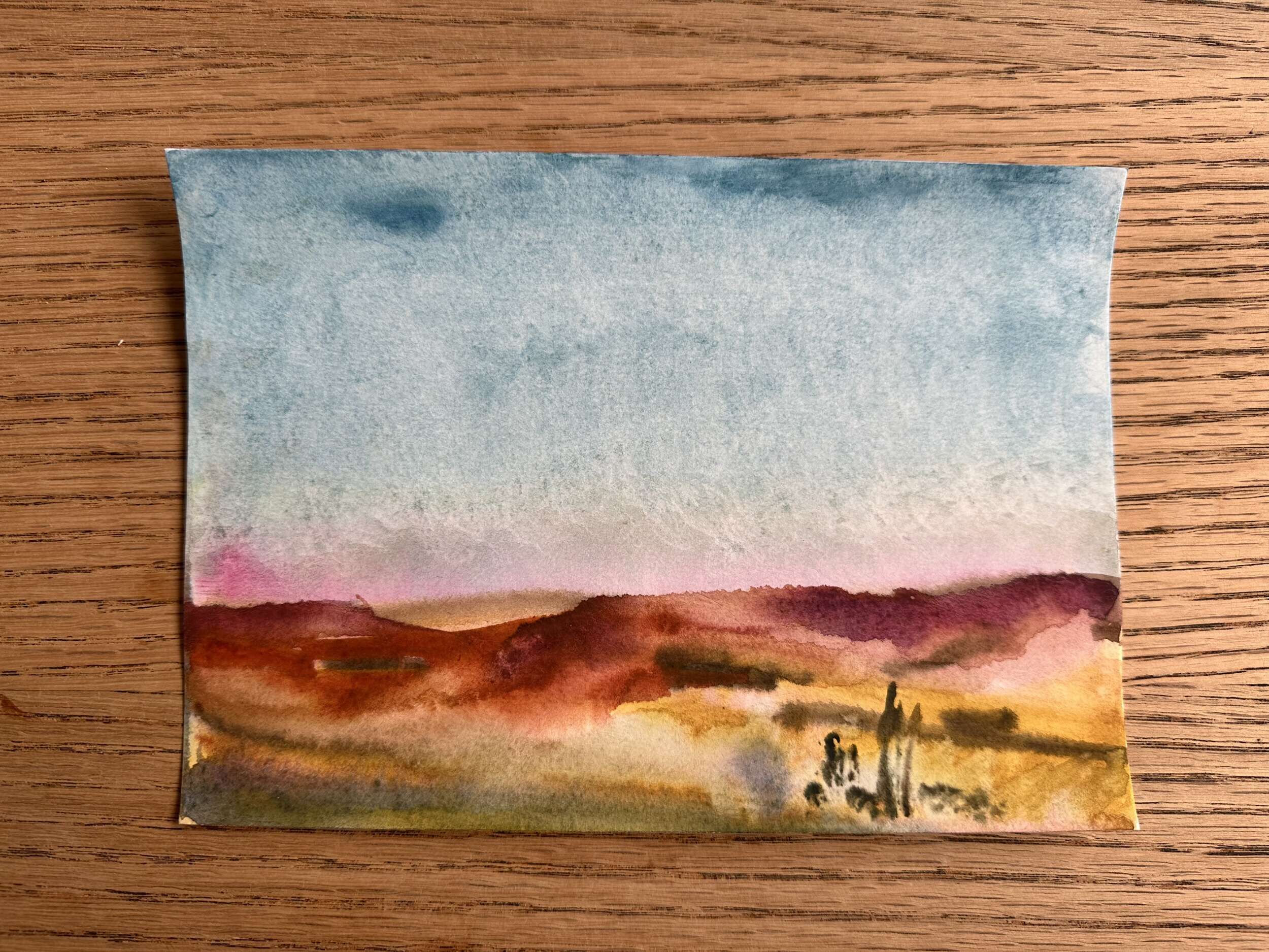 Landschaft vor Ankara no.1 - Melek Özer 2