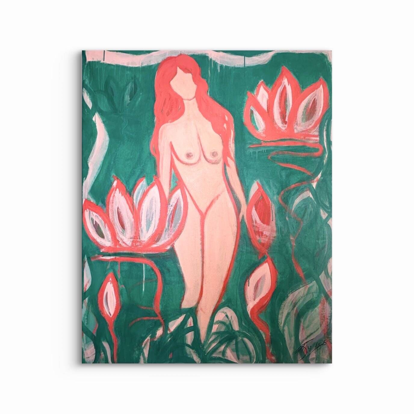 Women with the Lilies - Martina  Schepperle  2