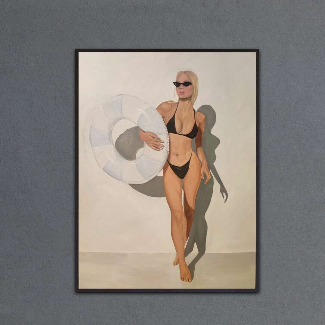 Schwimmring im Arm  - Alissa Knelz 1