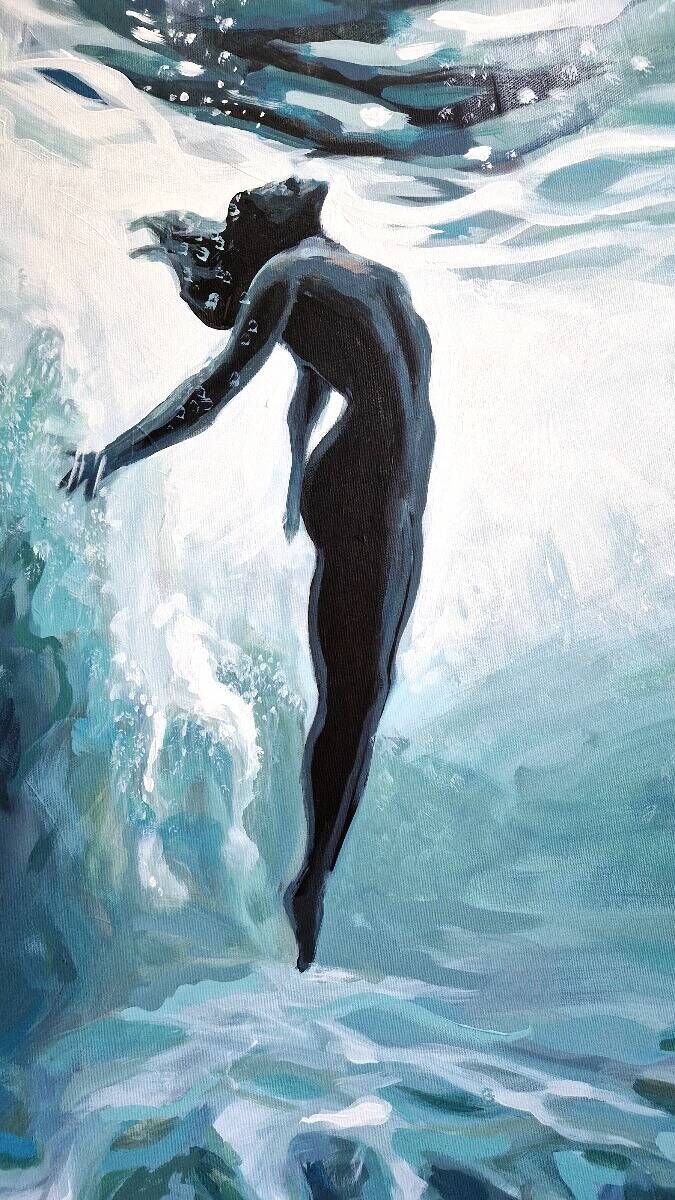 diving up