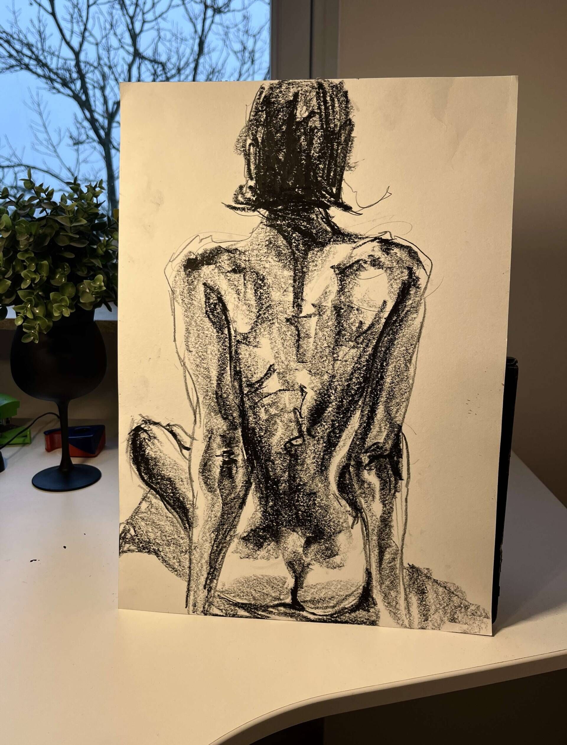 Die Sitzende I - Leon Tho Barwig 2