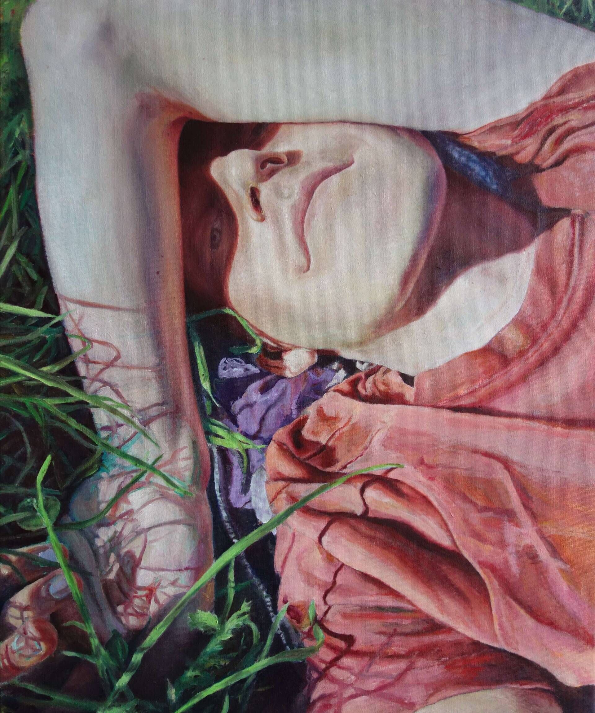 Auf der Wiese - Johanna Bajog 1
