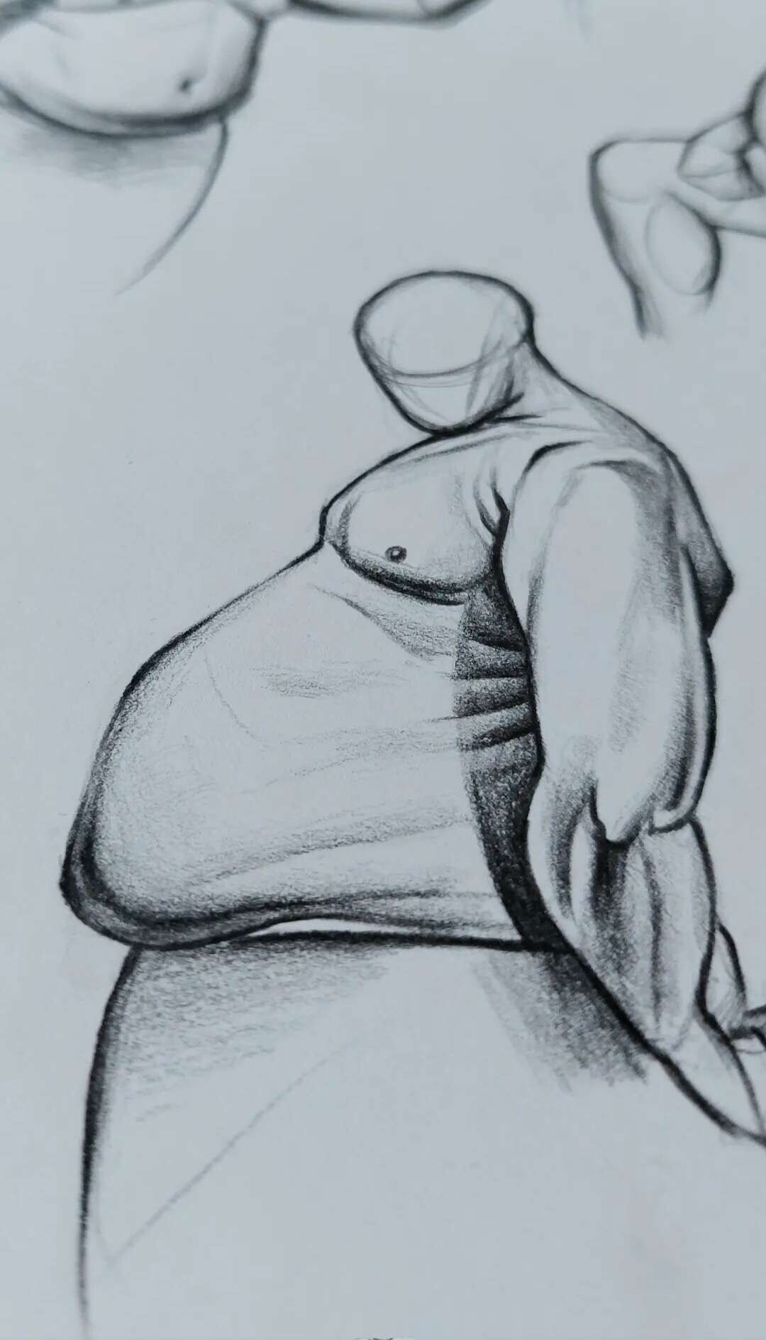 Aktstudien eines Mannes - Alexander Straub 2