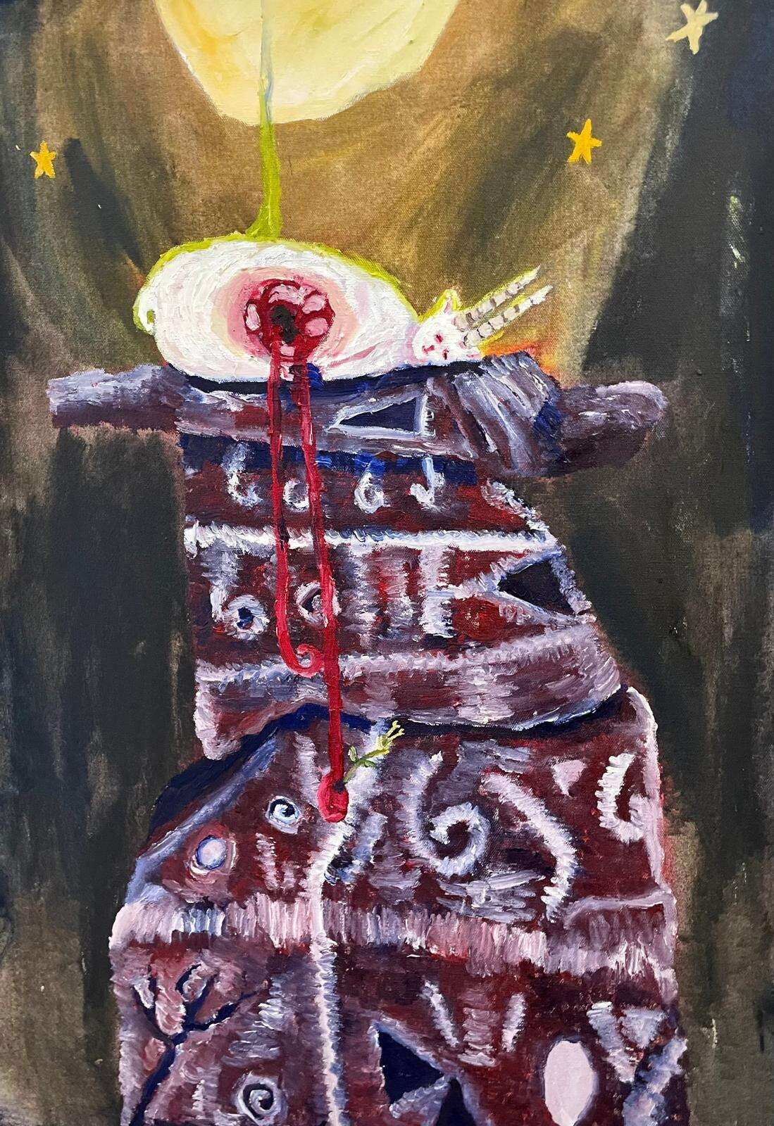 Tier mit Hörner - Michaela Jank 3