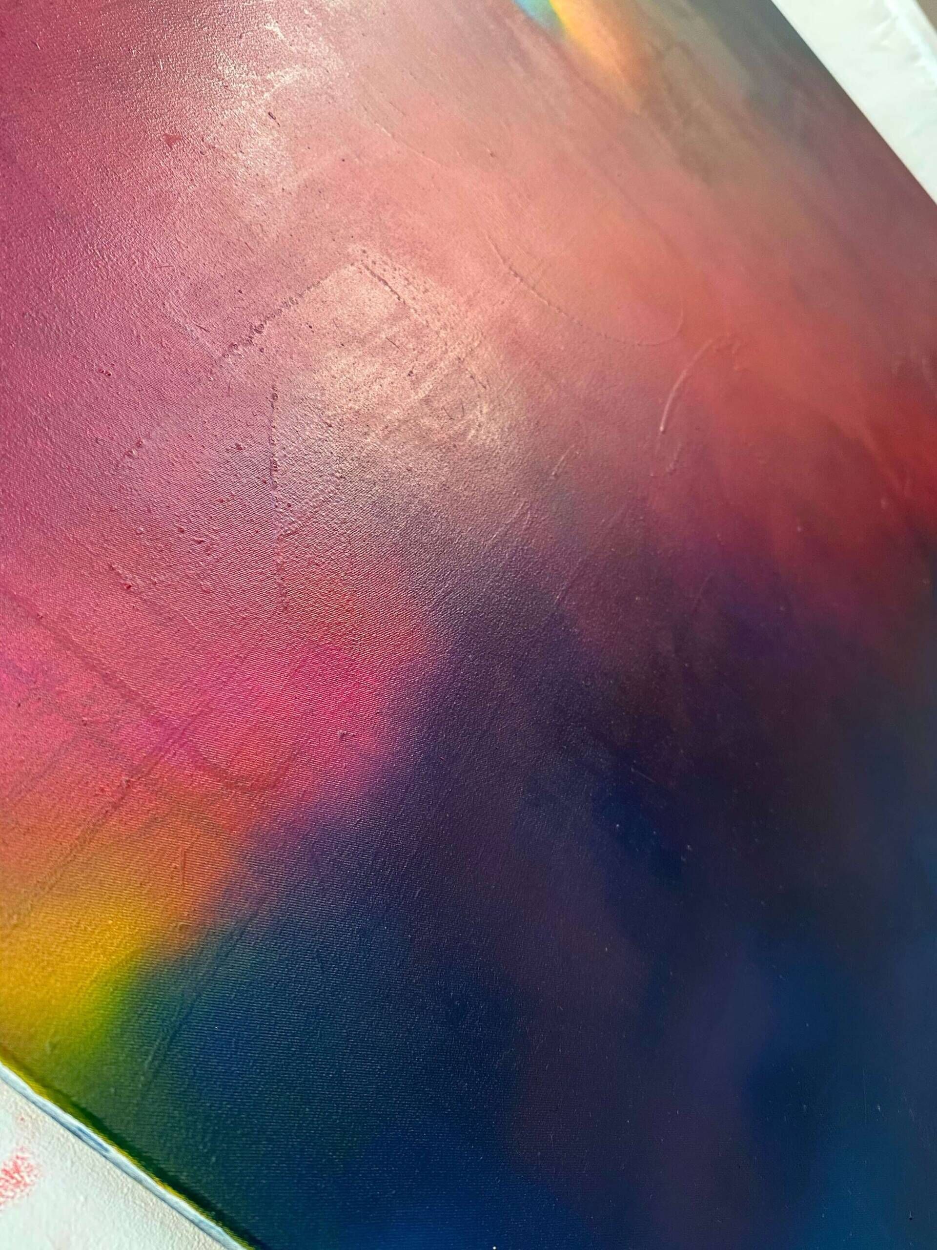 Farbbad Blaumagentagrüngelbtürkis - Antje Bockeloh 10