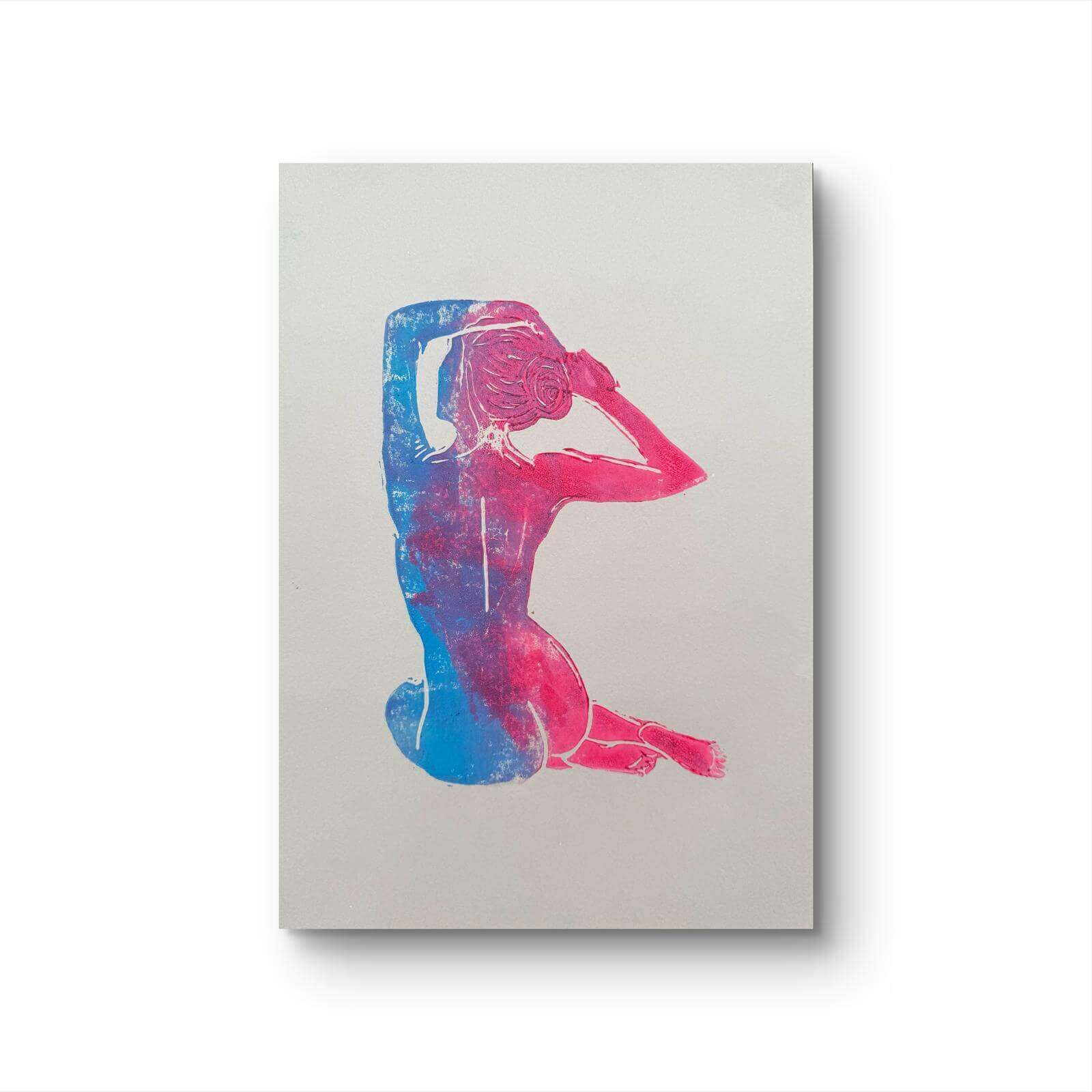 BODY 01 Linolschnitt  - Sybille Stein 2