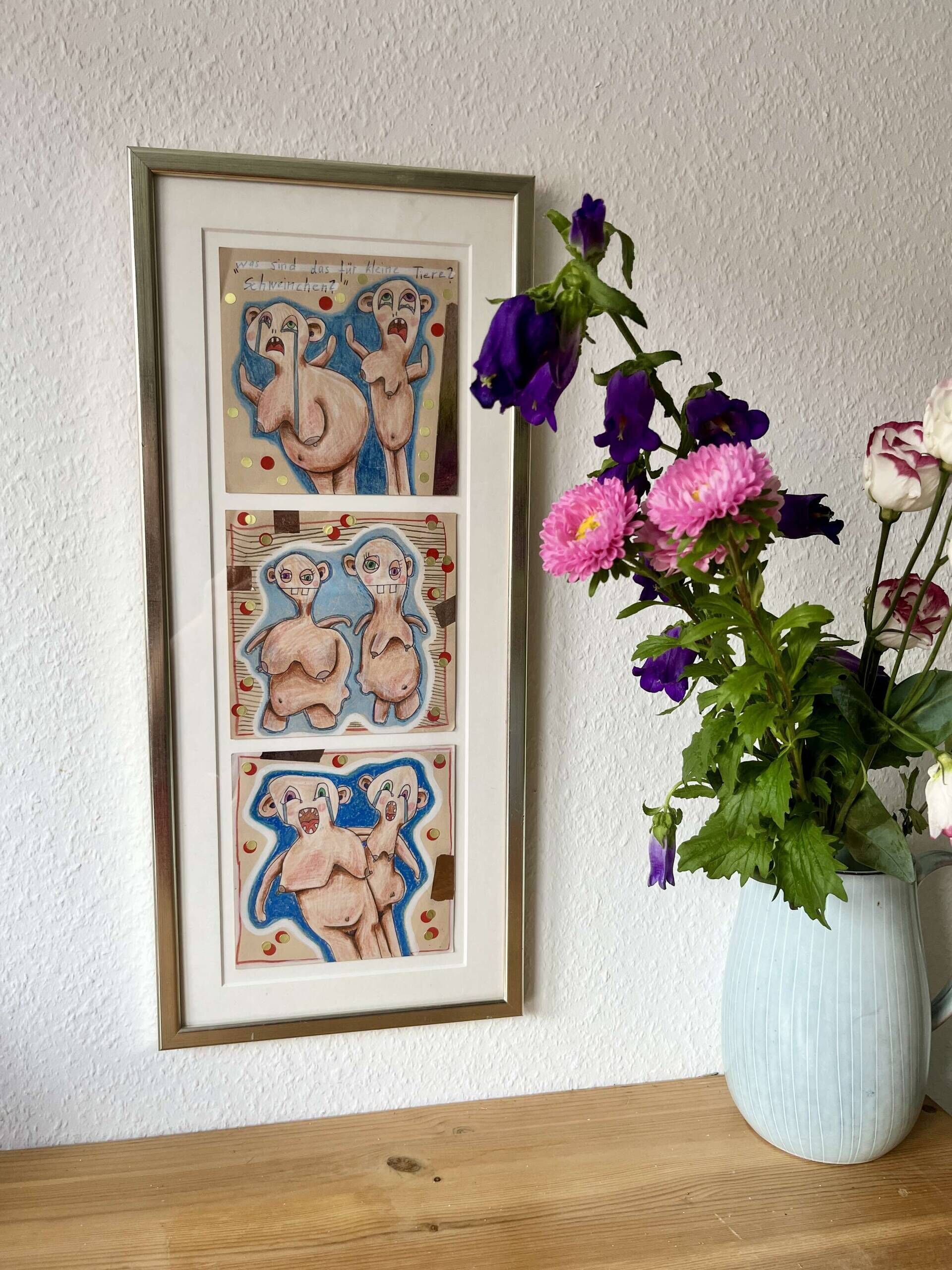 Serie 1: "Oach guck doch mal ...", kleine Schweinchen - Lara Burgmann 5