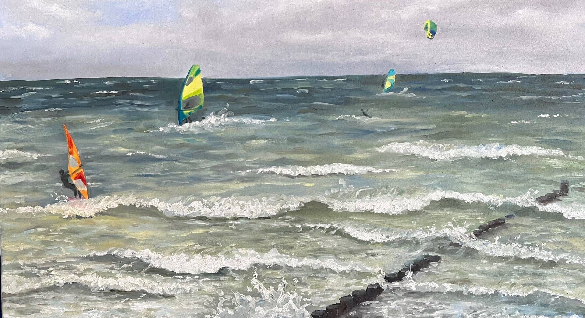 Surfer in Großenbrode