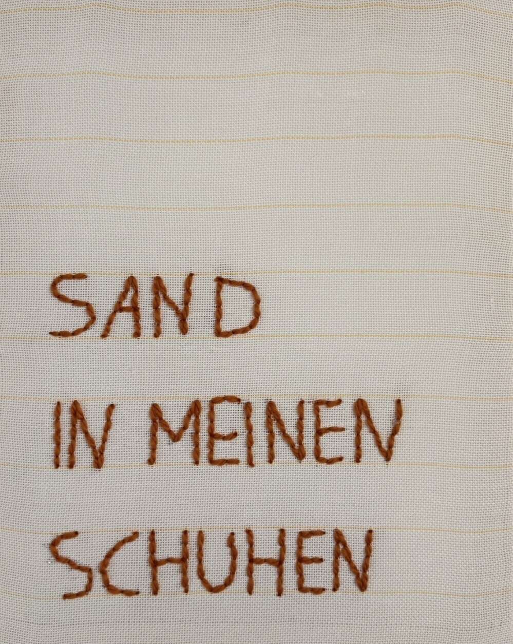 Sand in meinen Schuhen  - Carmen Moreira 1