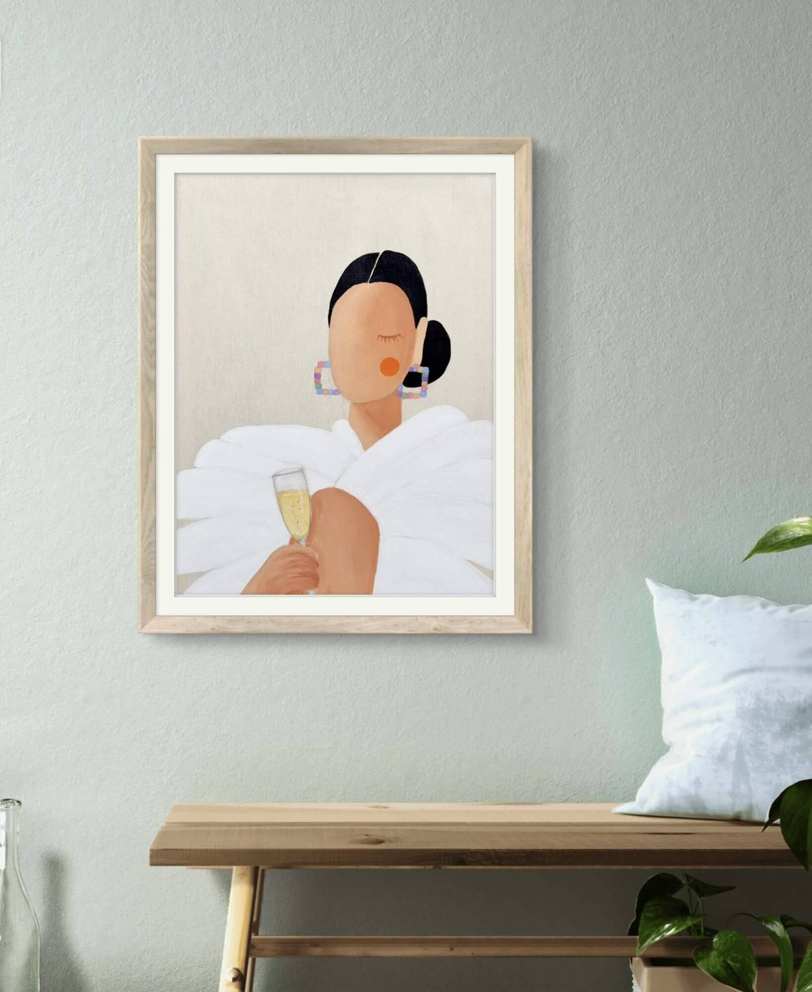 Champagne Mood, Print - Julia Von Solemacher 1