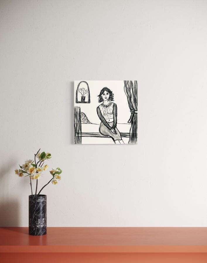 Madame mit den drei Blumen - Martina  Schepperle  3