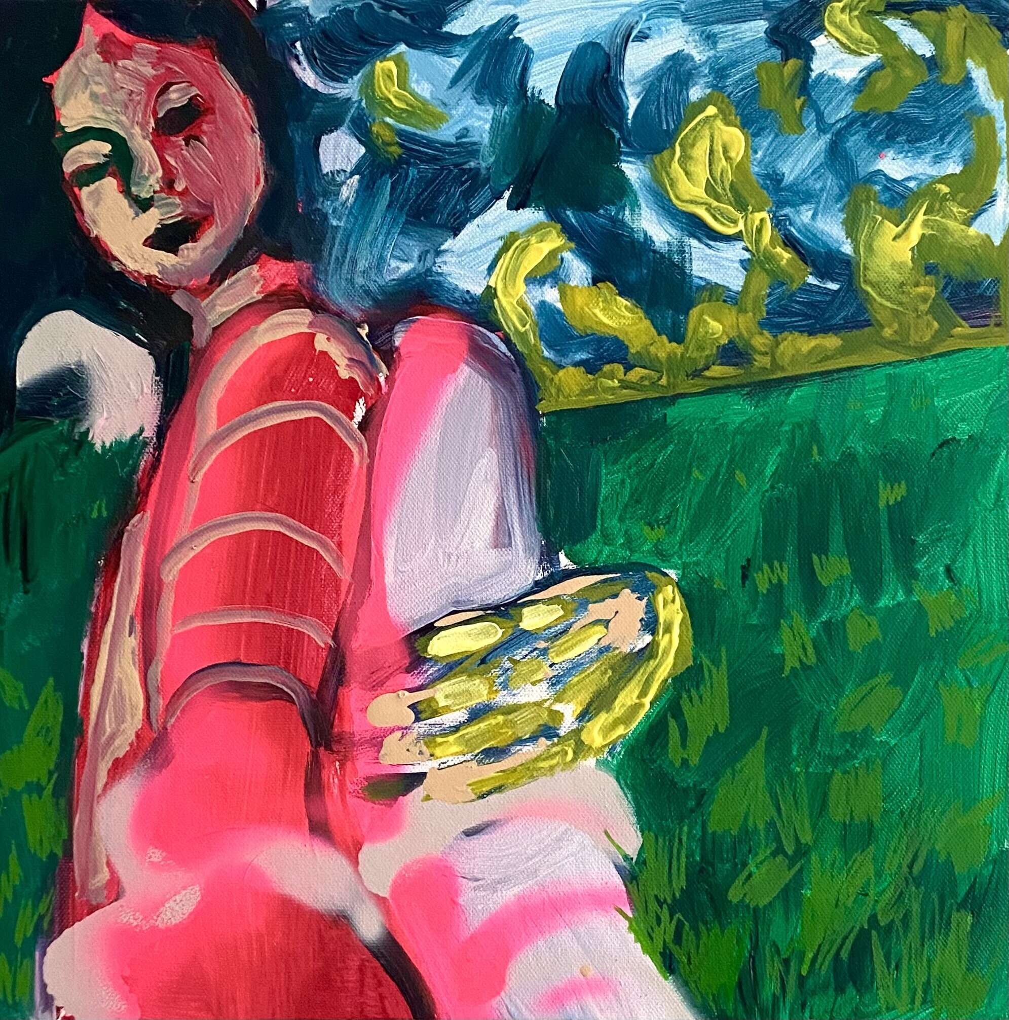 im gras sitzen - Aimée Bunse 1