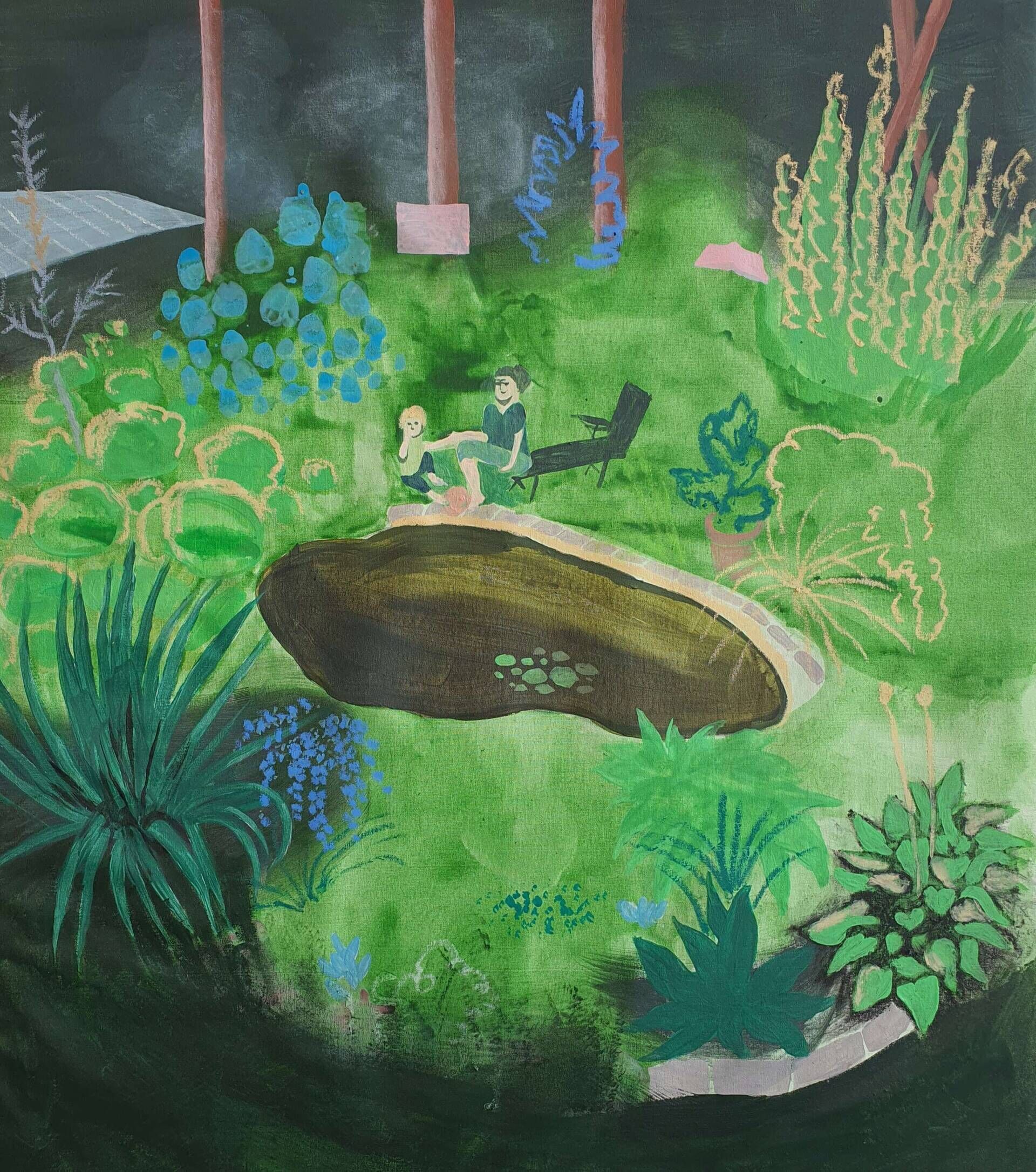 "Großmutter und Enkel" - Ina Edera 1