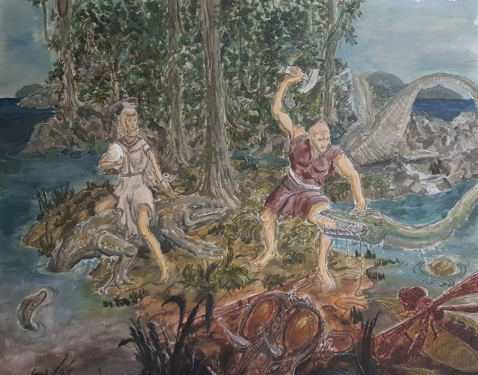 Wie Donar das Mesozoikum beendete und Freyja den Landgang ermöglichte