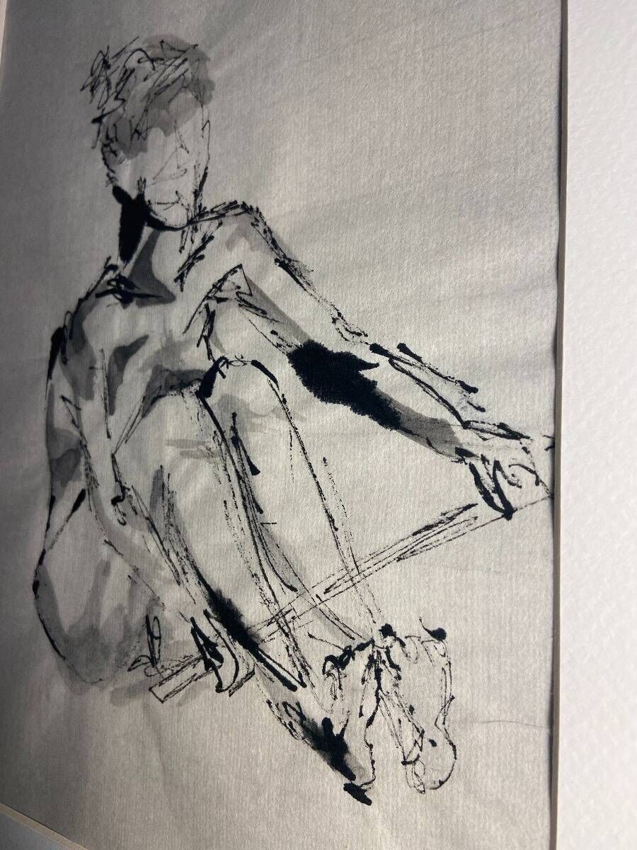 Femme assise