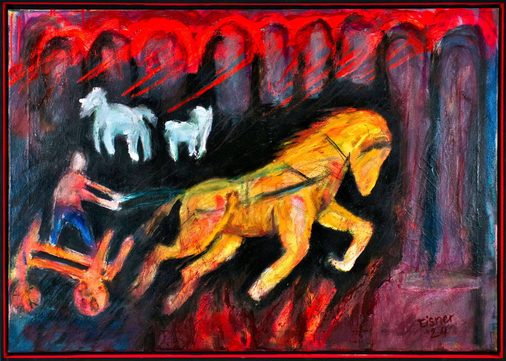 »Kapriziöse Pferde – Feuertaufe« - Alexej Eisner 1