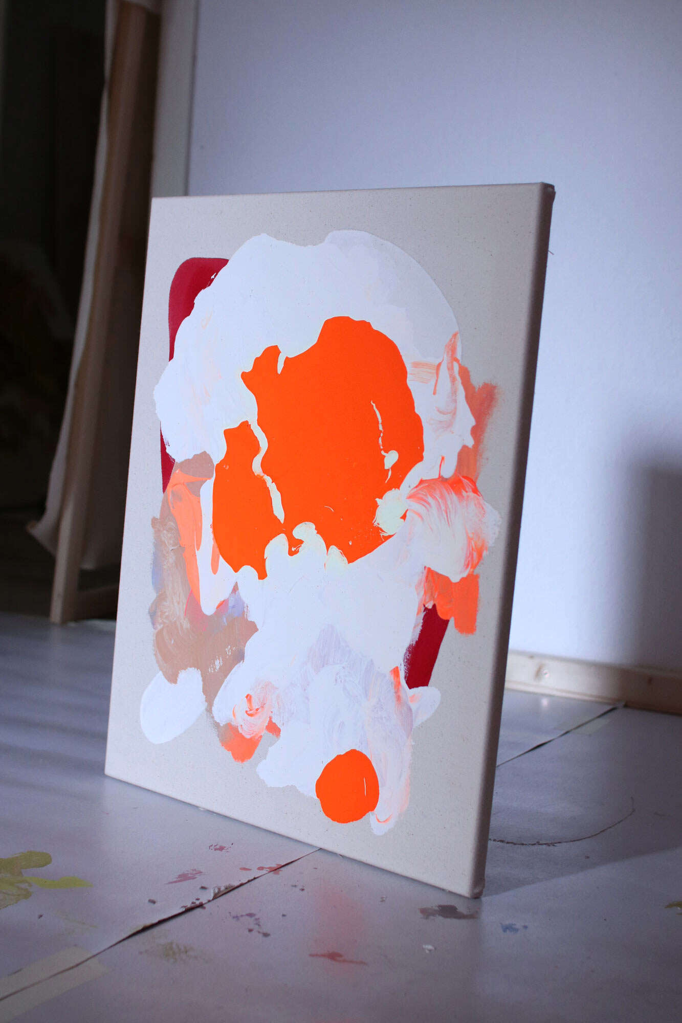 Fließend Orange Weiss - Jana Gruszeninks 4