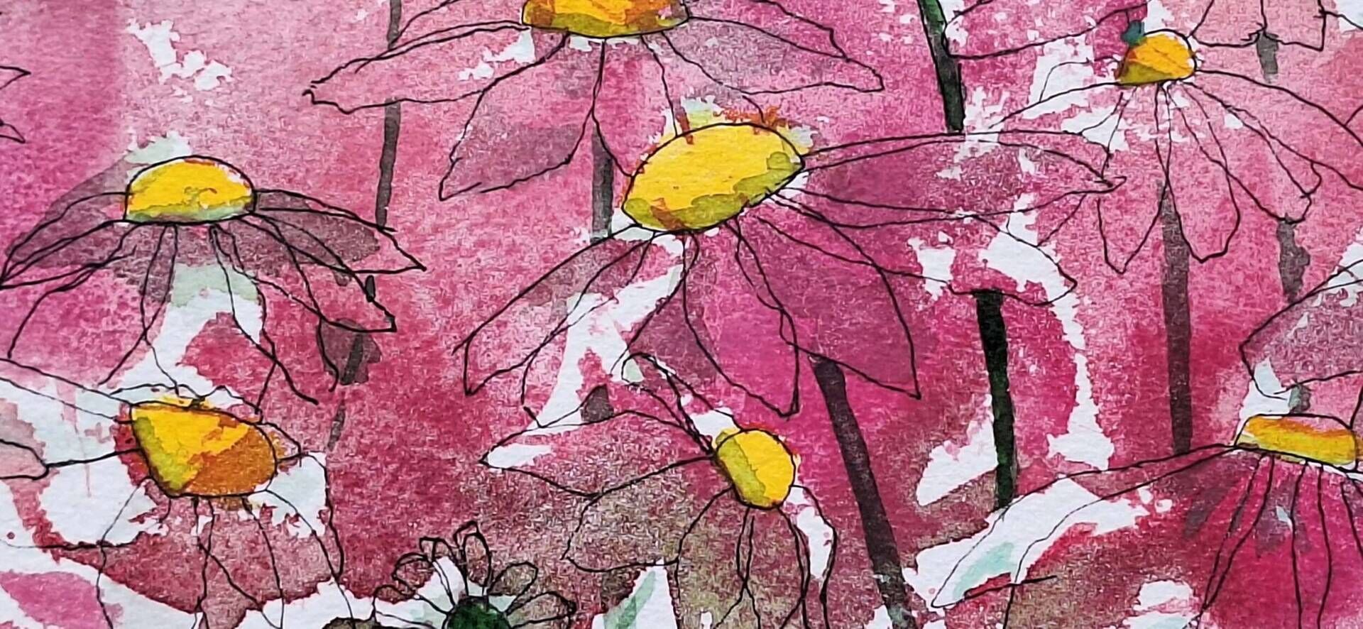 Pink Daisies - Sara Wimmers 2