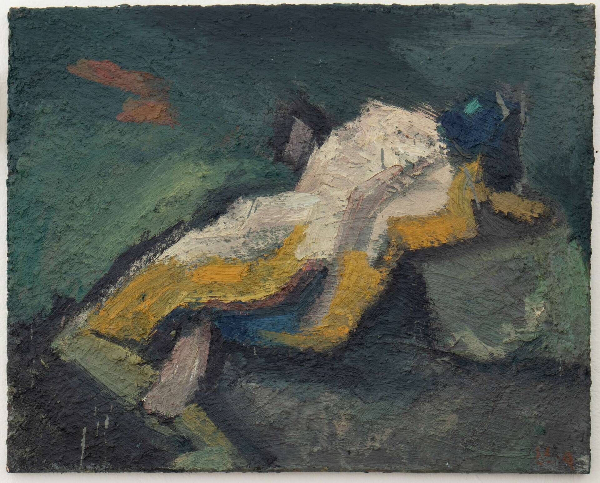 Laying male nude - Quang Minh Tran 7