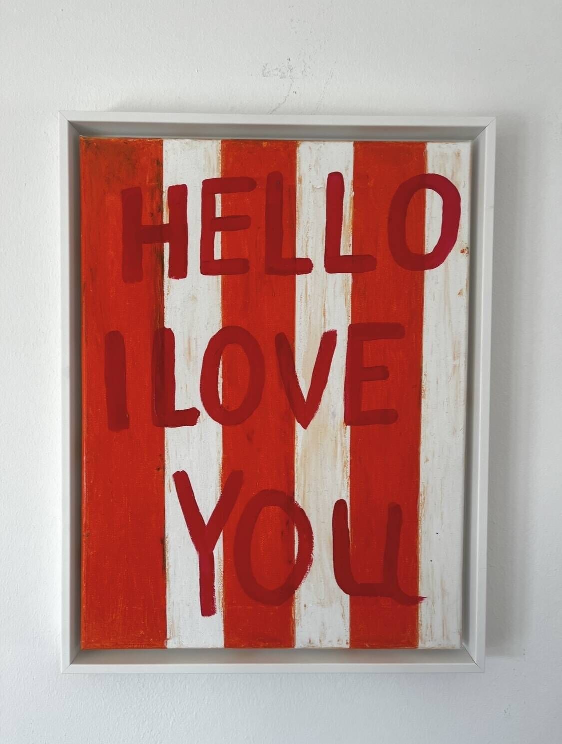 HELLO I LOVE YOU ORANGE  - Sara von Meer 1