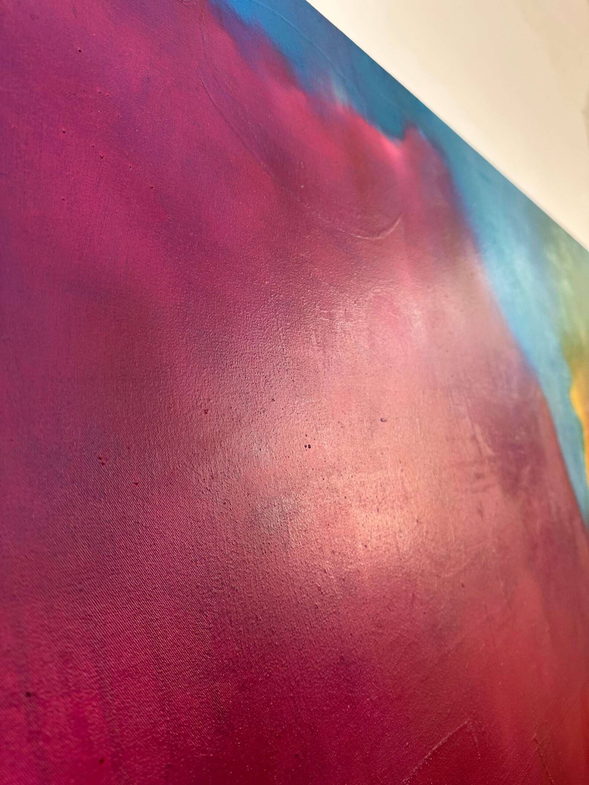 Farbbad Blaumagentagrüngelbtürkis - Antje Bockeloh 9