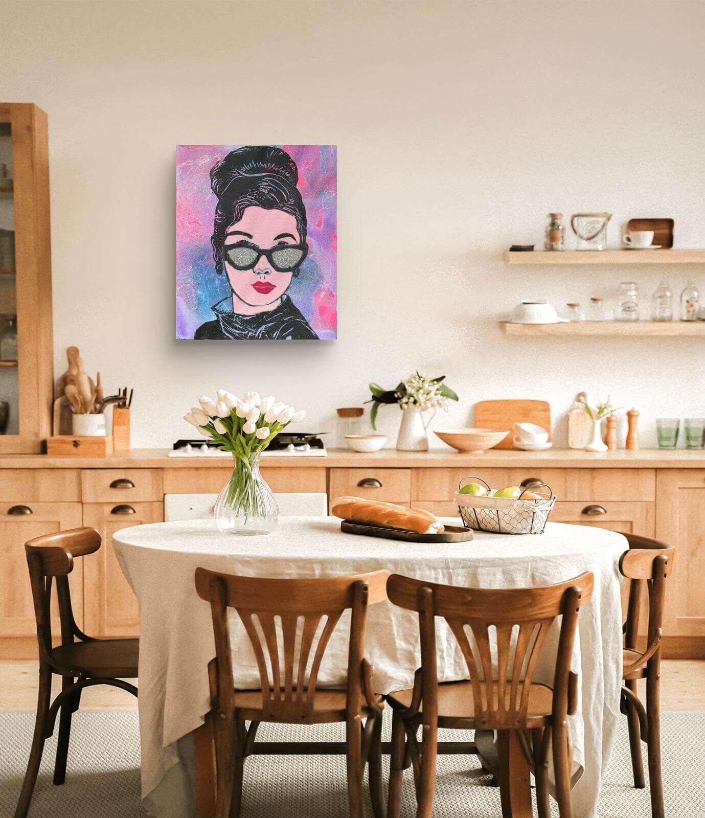 THE COOL COLOURGIRL 02 Linolschnitt - Sybille Stein 7