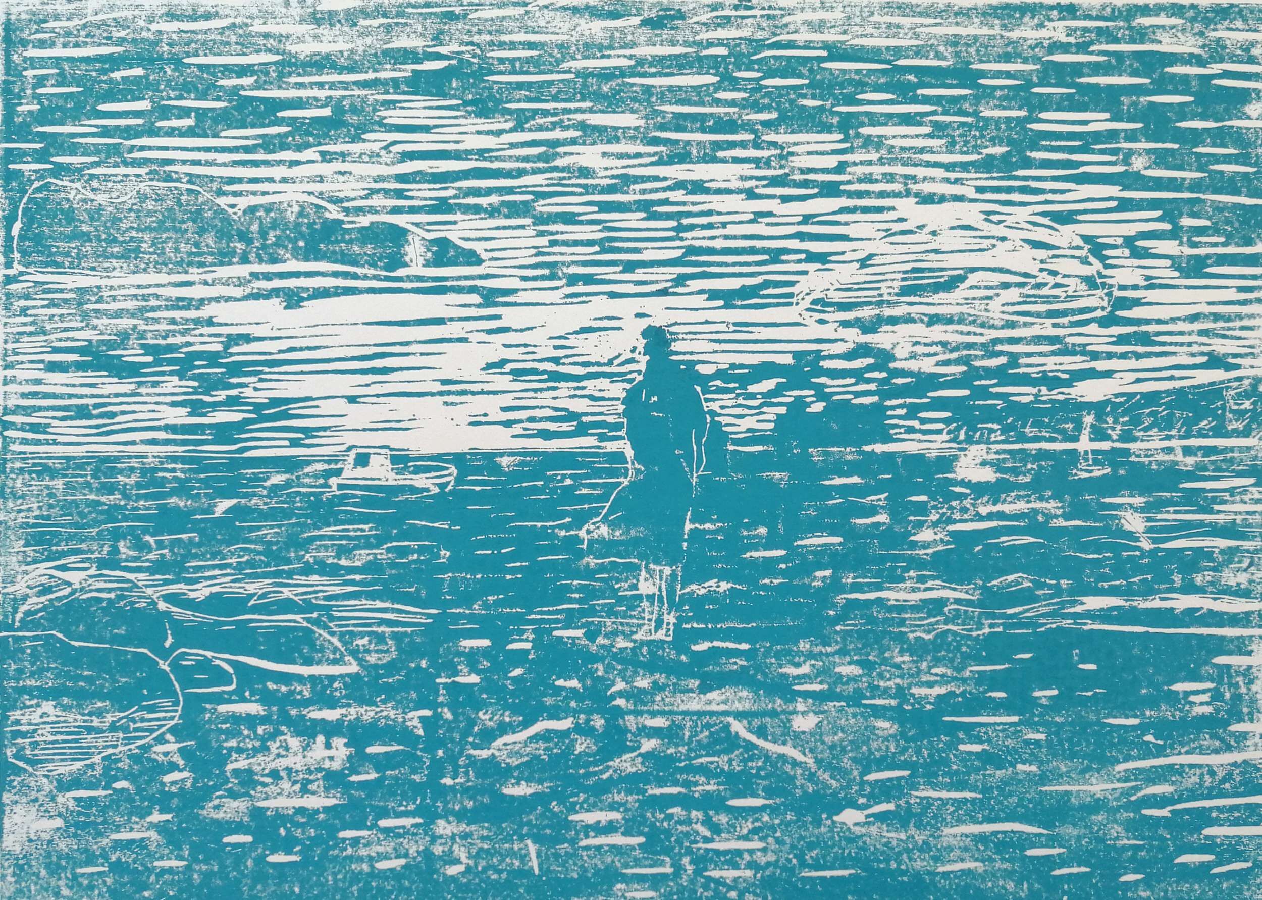 Frau am Meer - Christian Herzig 1