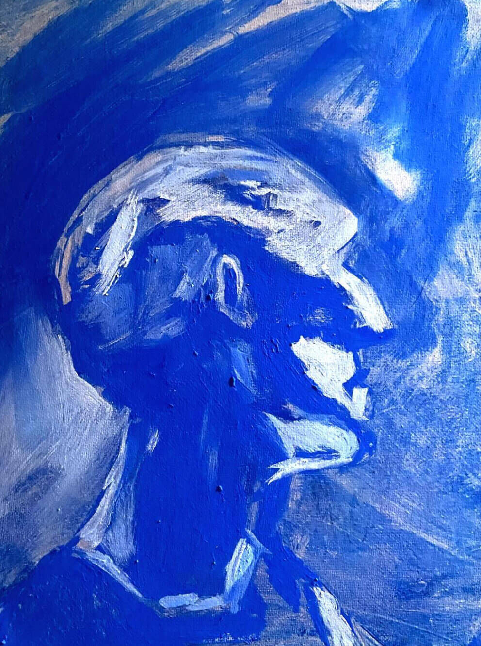 Blue Head Study  - Leonel Perez 1