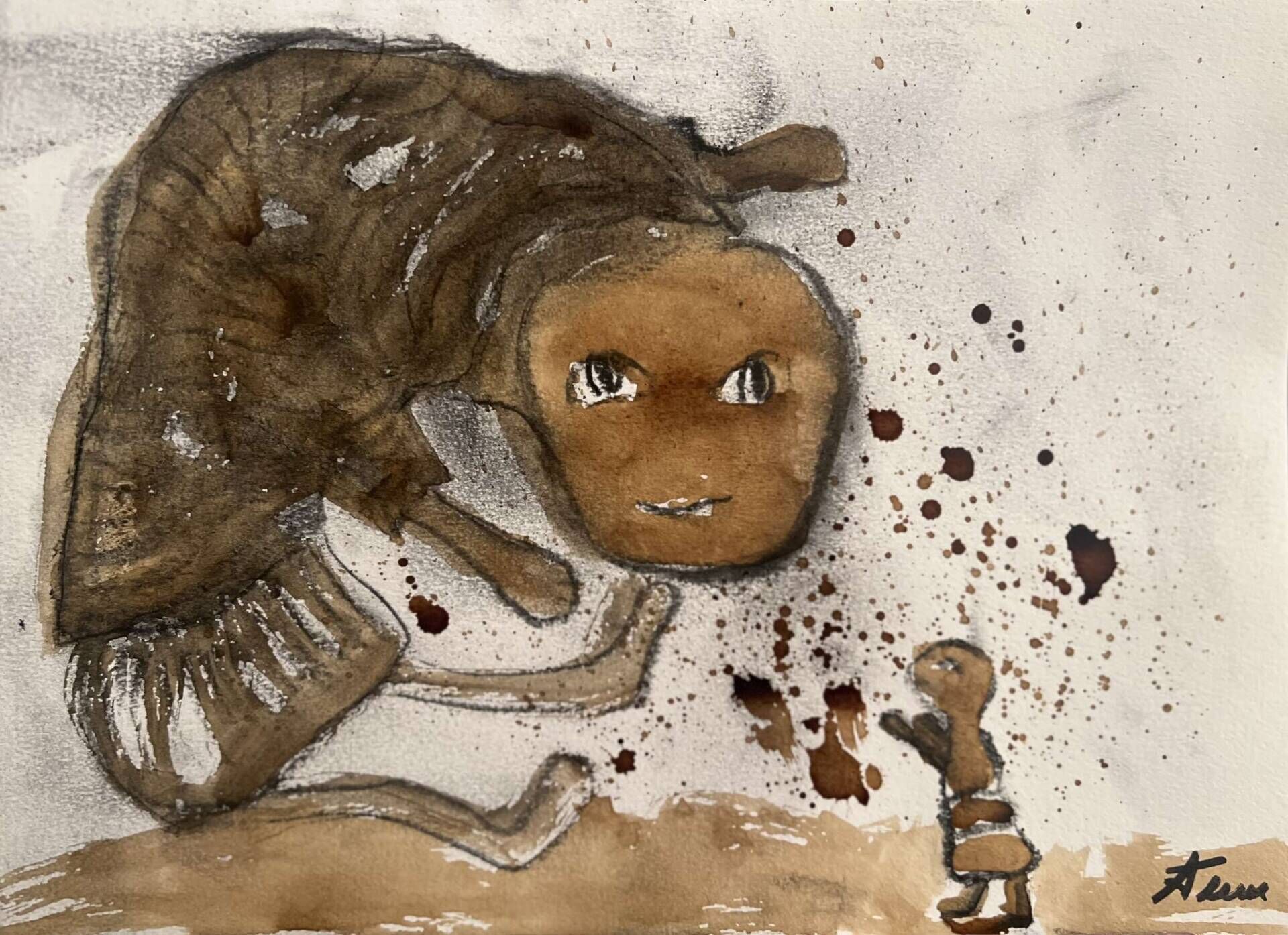 Roh I - Begegnung - Alina Fenn 1