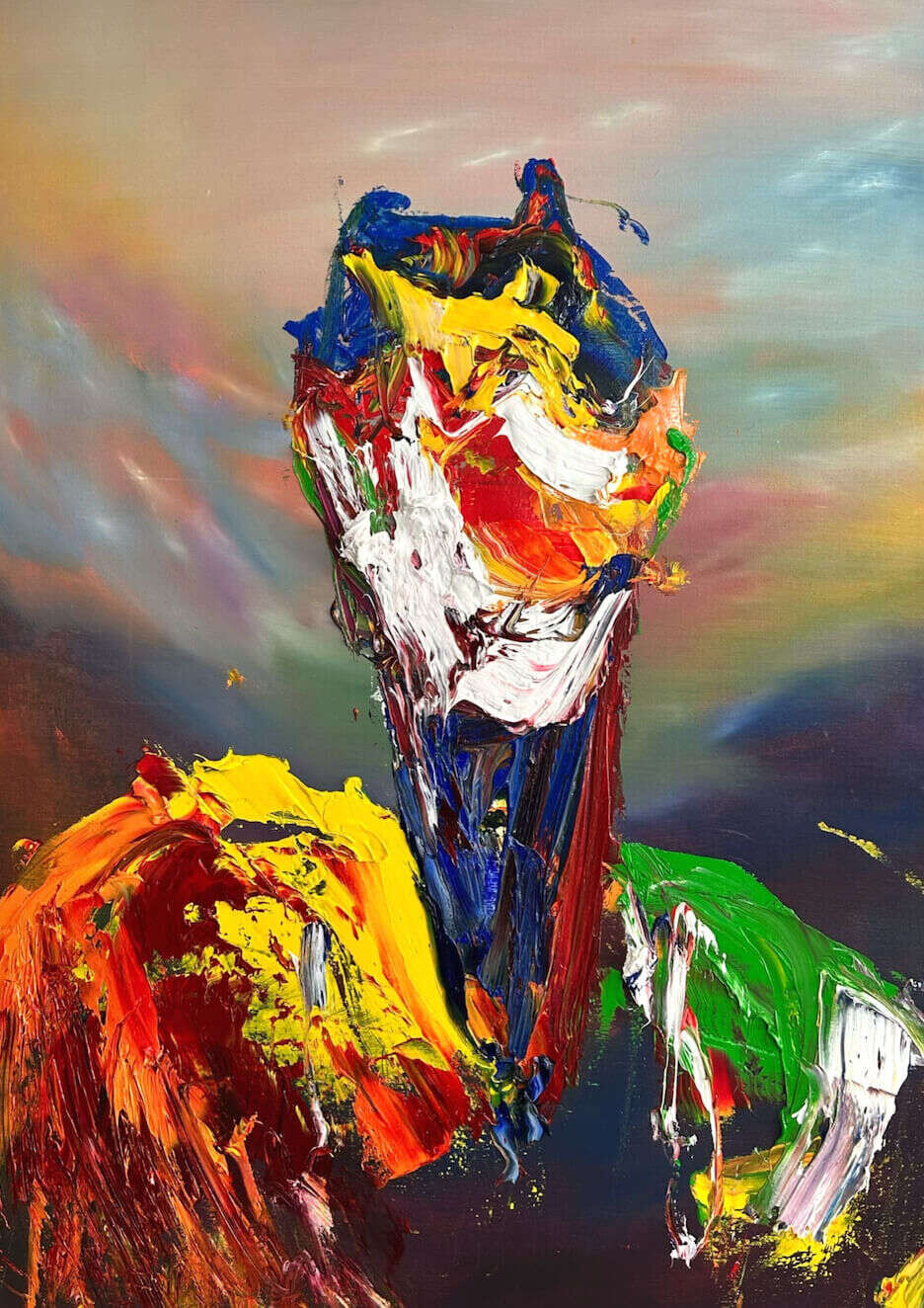Distorted Portrait in a Landscape 2 - Leonel Perez Distorted Portrait in a Landscape 2 - Leonel Perez 1