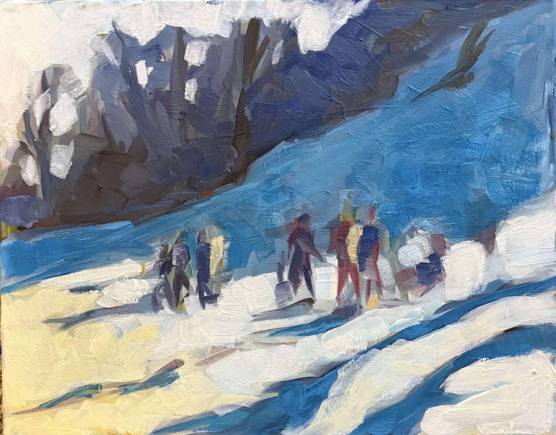 München im Schnee - Alica Pratsch 1