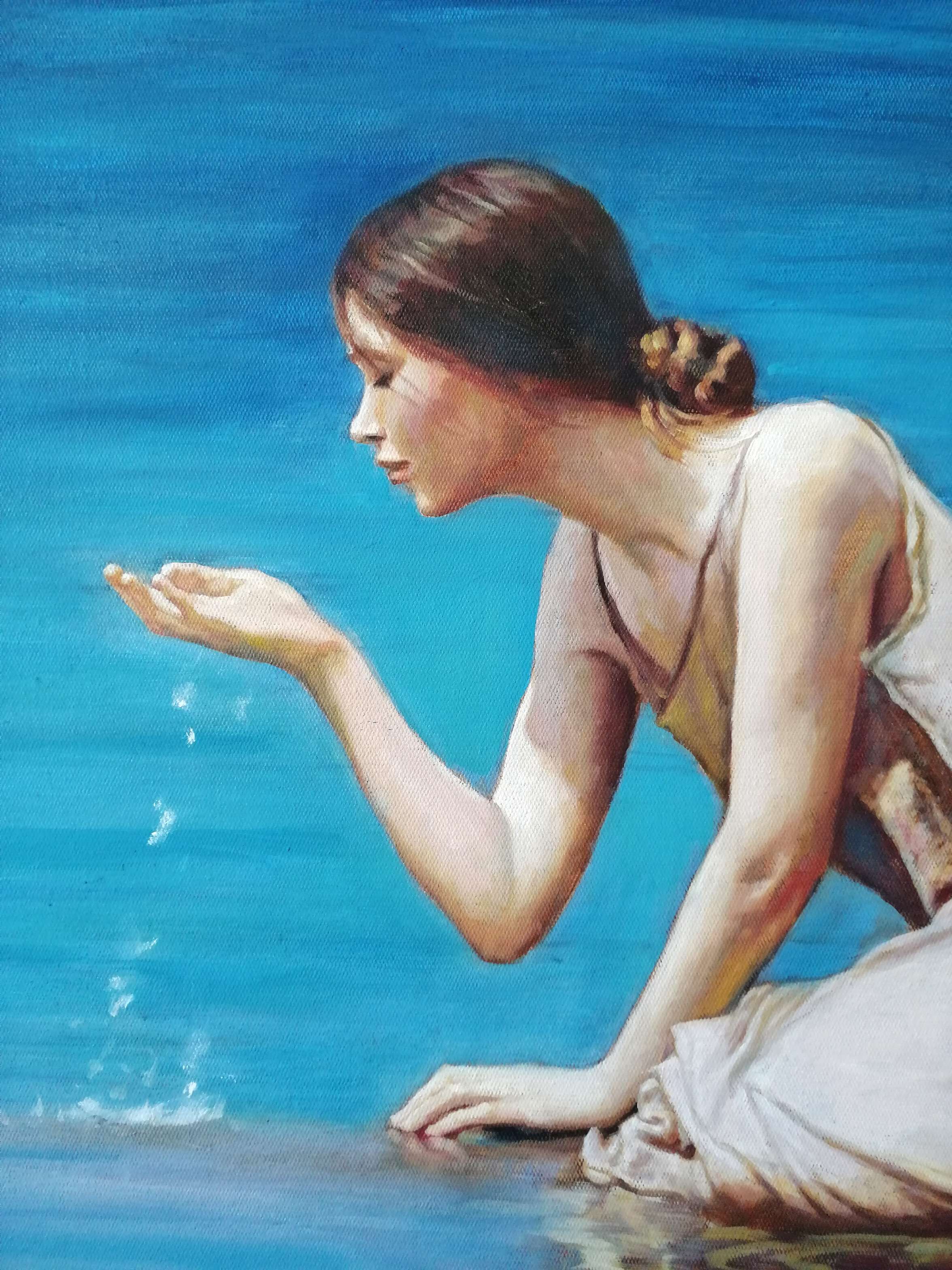 Frau am Wasser - Christian Herzig 3
