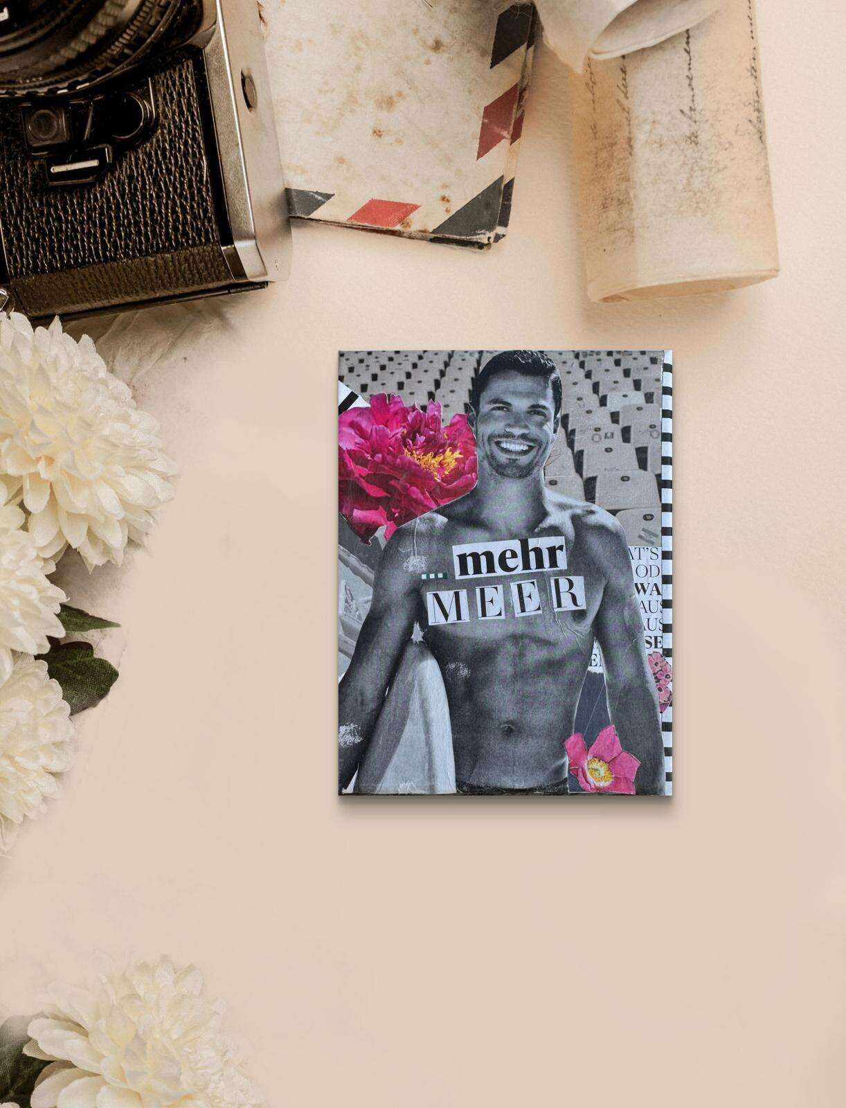 GEDANKENLOS BOY Collage - Sybille Stein 9