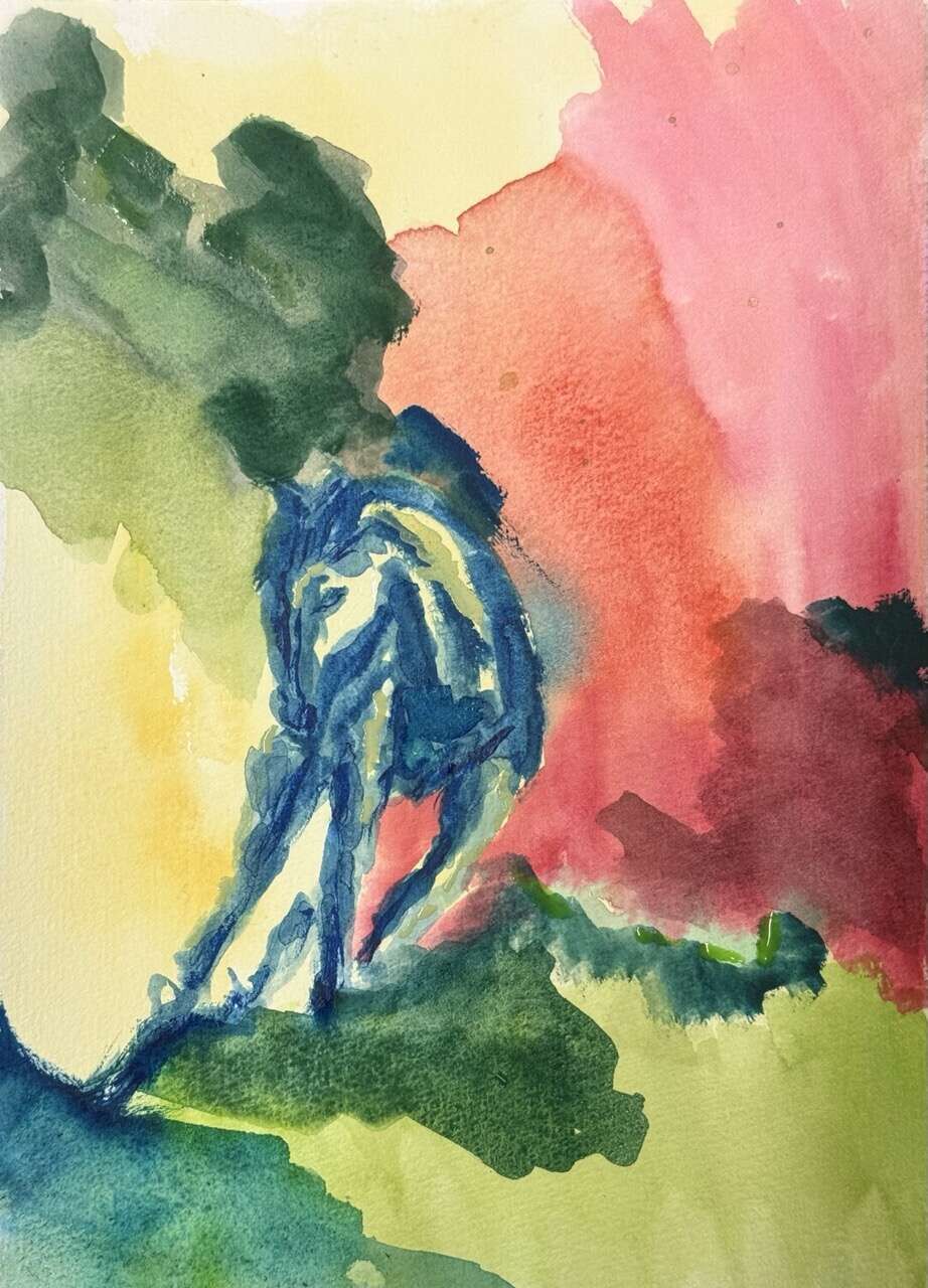 Caballo azul IV - Juliana Gutiérrez Wiest 1