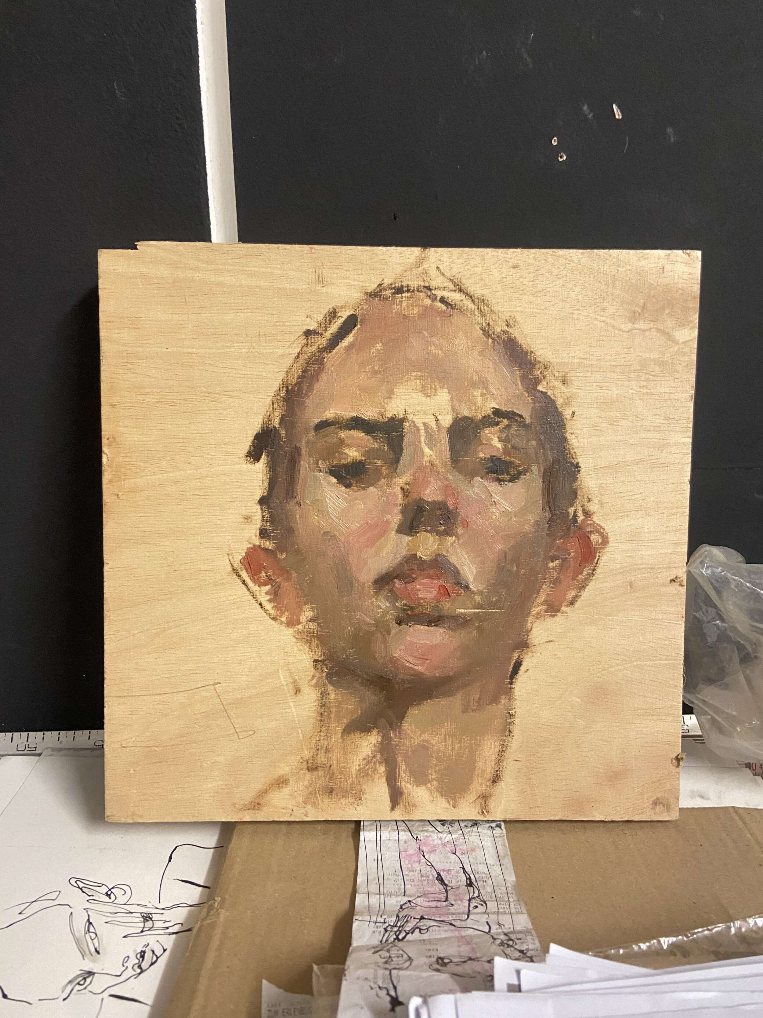 Selbststudie im Soiegel - Lilli Geyer 3