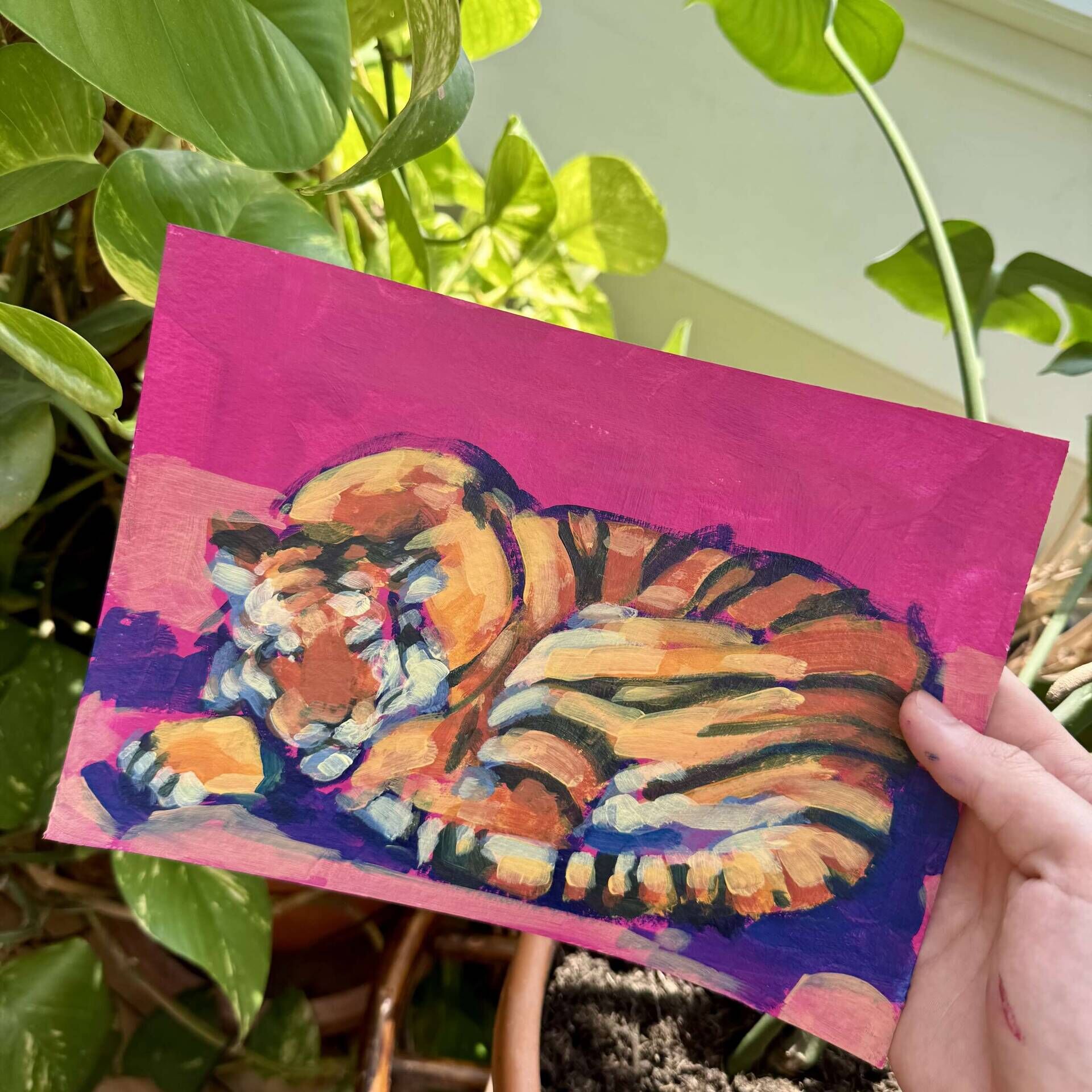 Tiger (ganz müde) - Daniel Heimgärtner 2