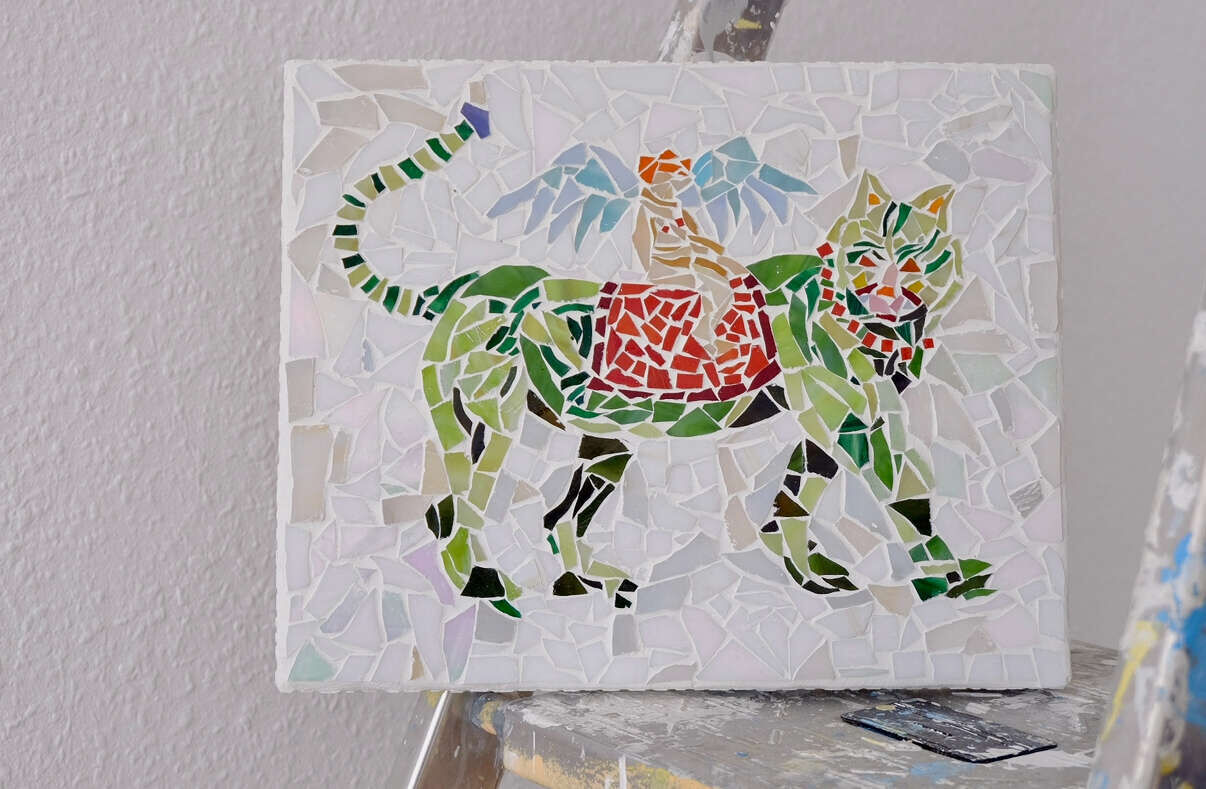 Engel auf Tiger - Anna Leisner Engel auf Tiger - Anna Leisner 4