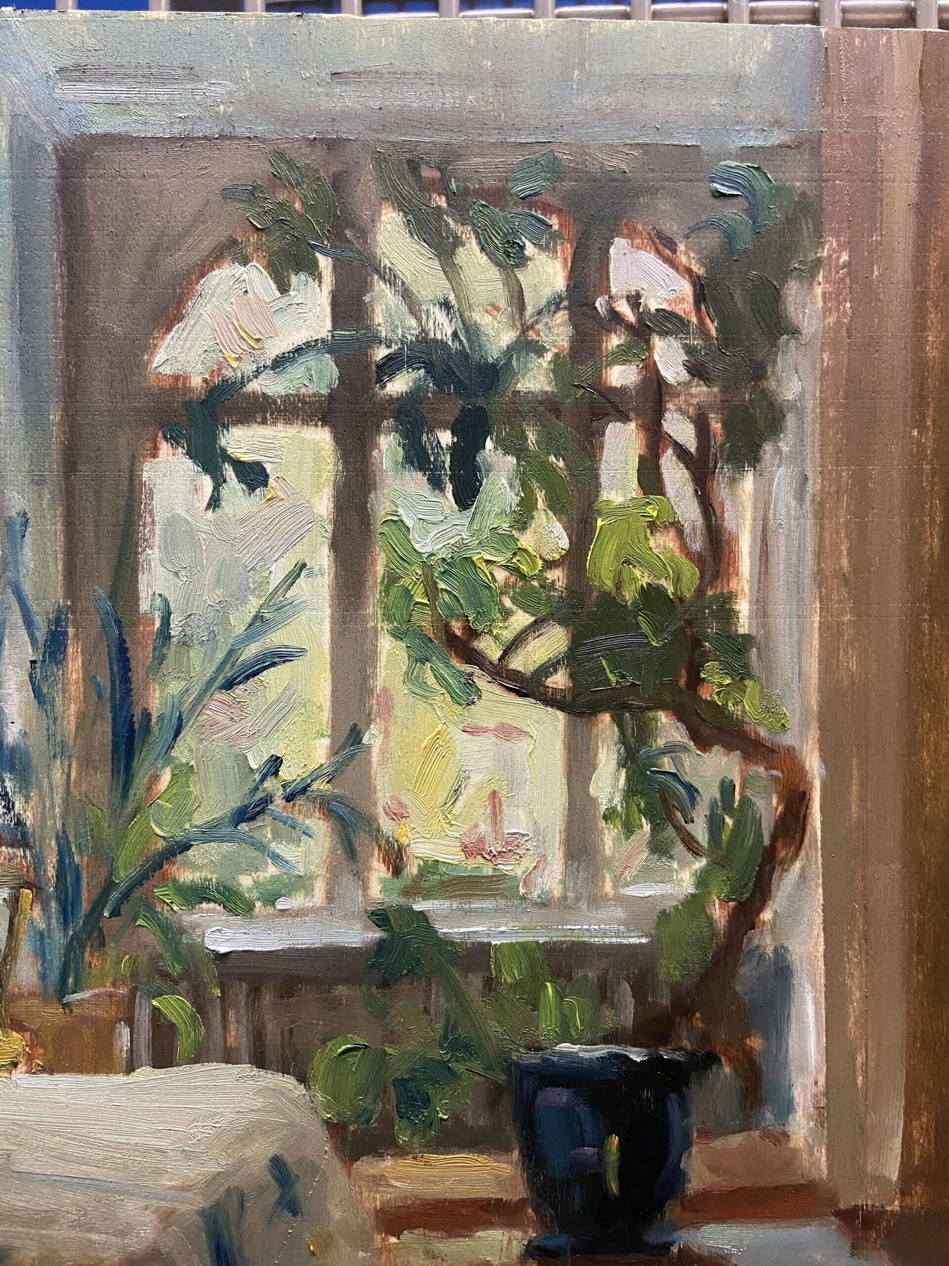 Zimmerpflanze im Morgenlicht - Lilli Geyer 2