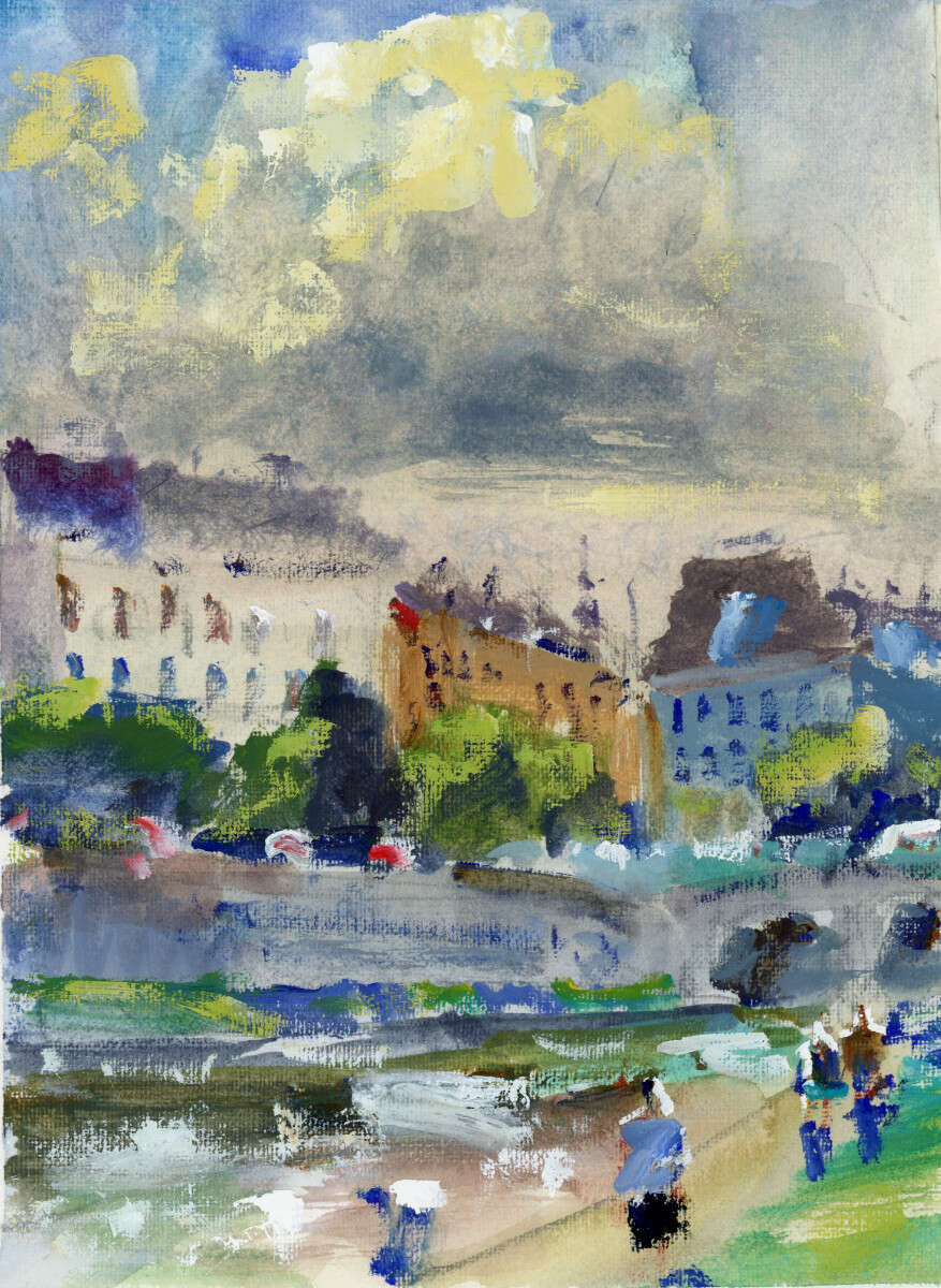 Donaukanal II, Wien - Genady Arkhipau 1