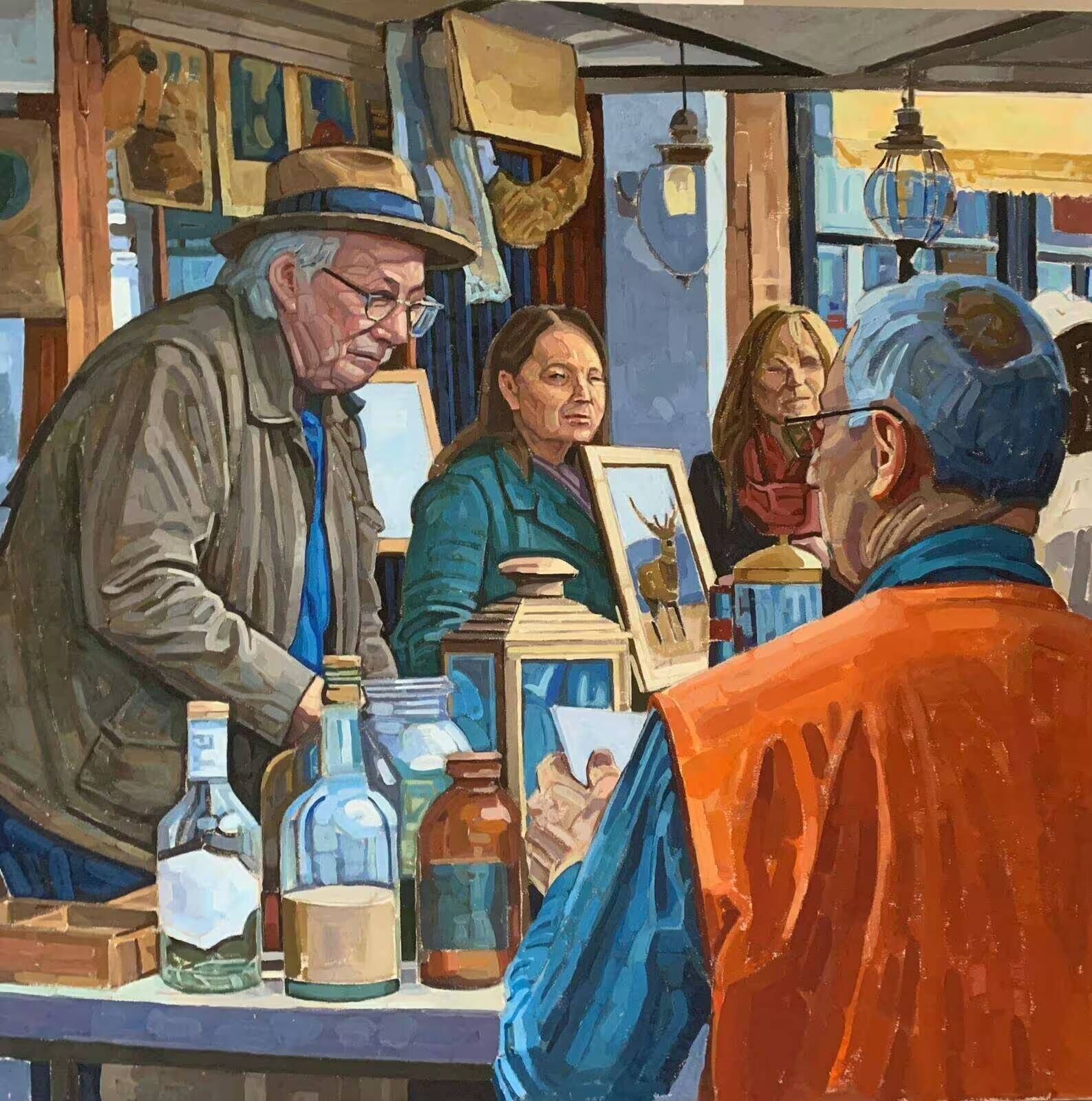 Zwischen Alltag und Wahrheit: Die Welt der Realismus Kunst