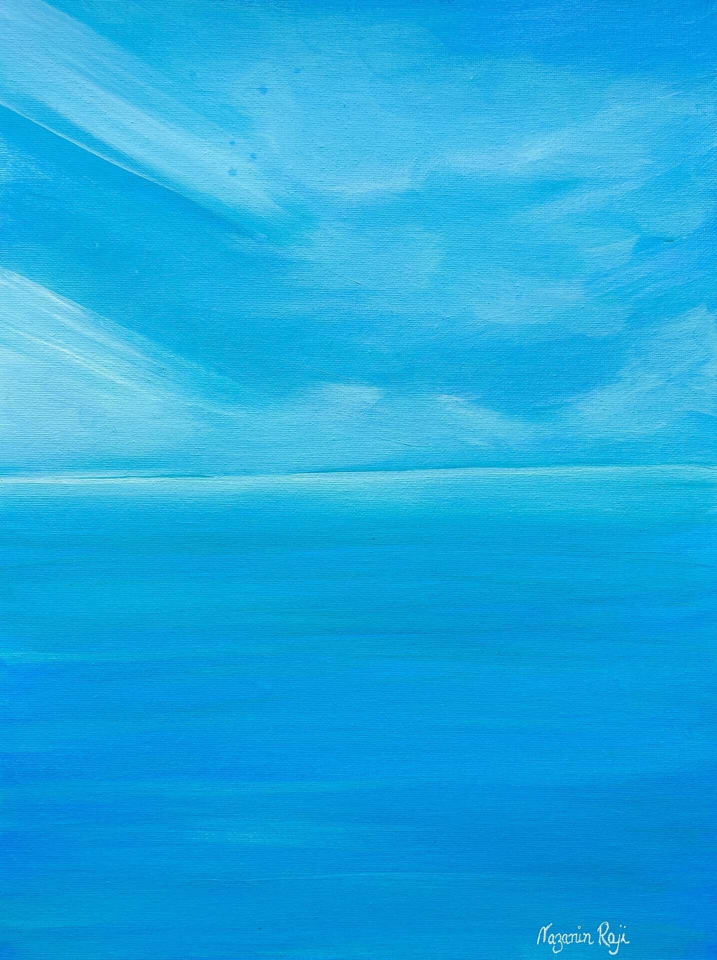 Licht, das durch die Wolken bricht - Nazanin Raji 1