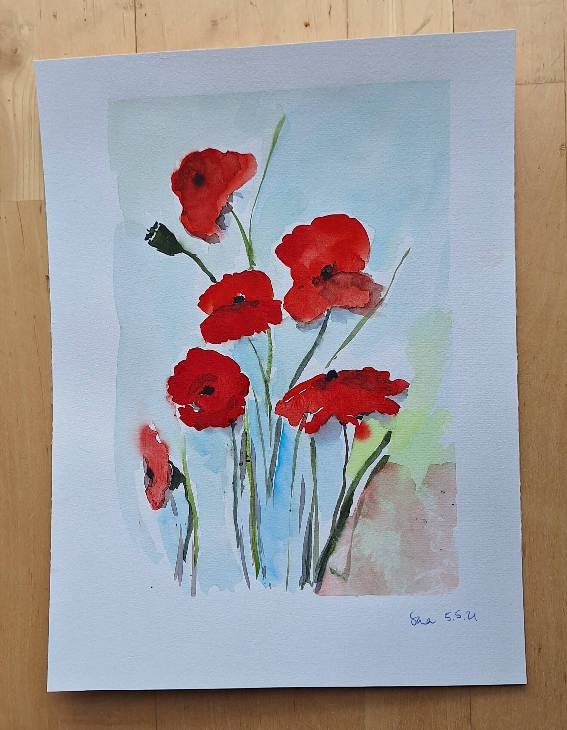 Poppies #36 - Sara Wimmers 1